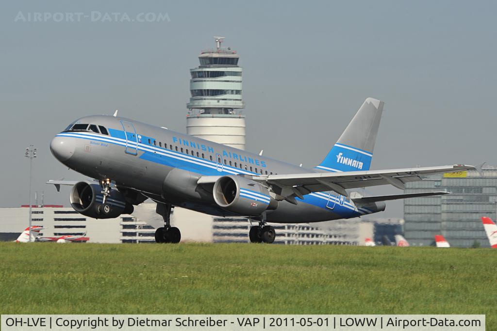 OH-LVE, 2002 Airbus A319-112 C/N 1791, Finnair Airbus 319