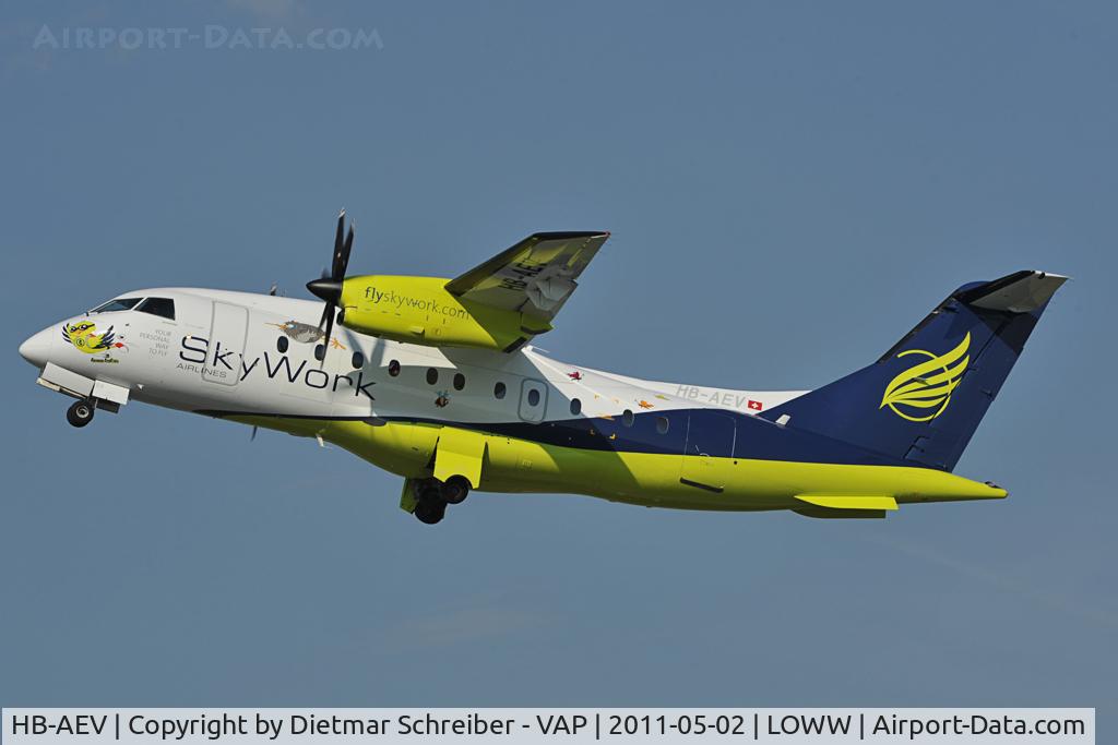 HB-AEV, 1995 Dornier 328-110 C/N 3056, Skyworks Dornier 328