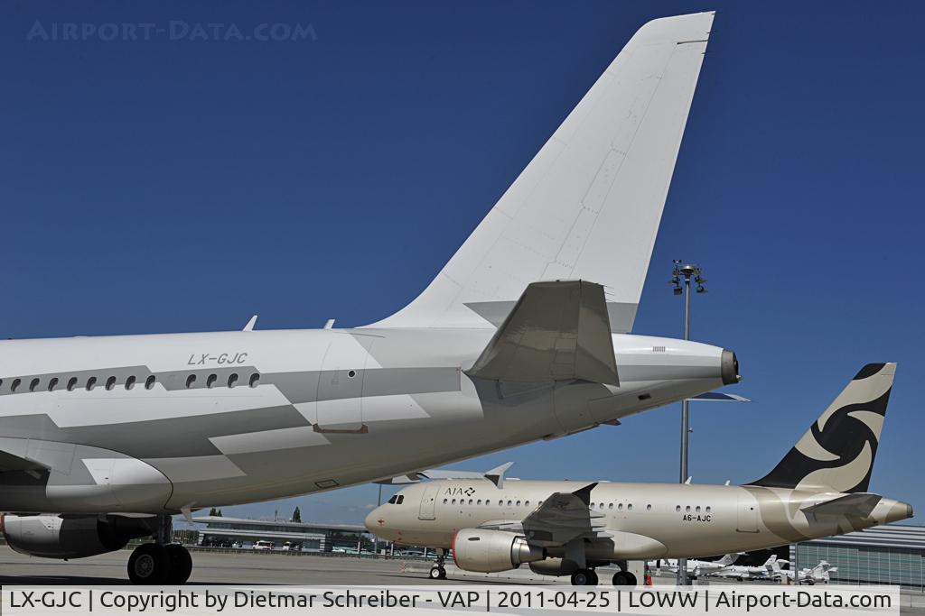LX-GJC, 2007 Airbus ACJ318 (A318-112/CJ) C/N 3100, Airbus 318