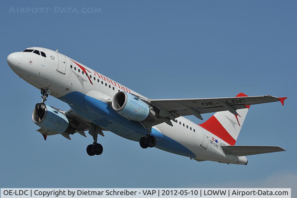 OE-LDC, 2004 Airbus A319-112 C/N 2262, Austrian Airbus 319