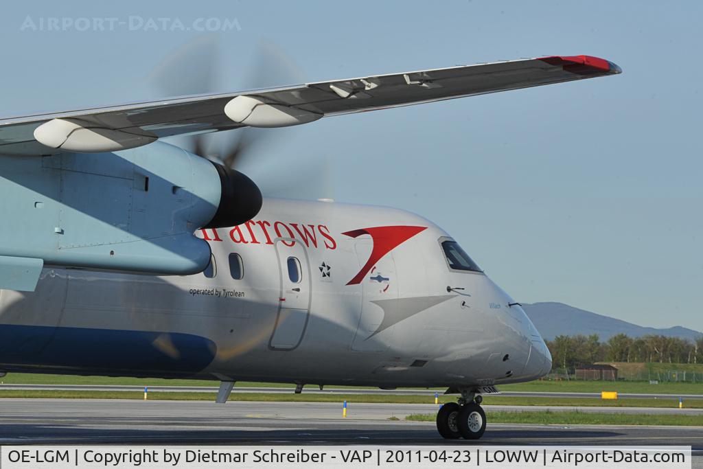 OE-LGM, 2010 De Havilland Canada DHC-8-402Q Dash 8 C/N 4319, Austrian Arrows Dash8-400