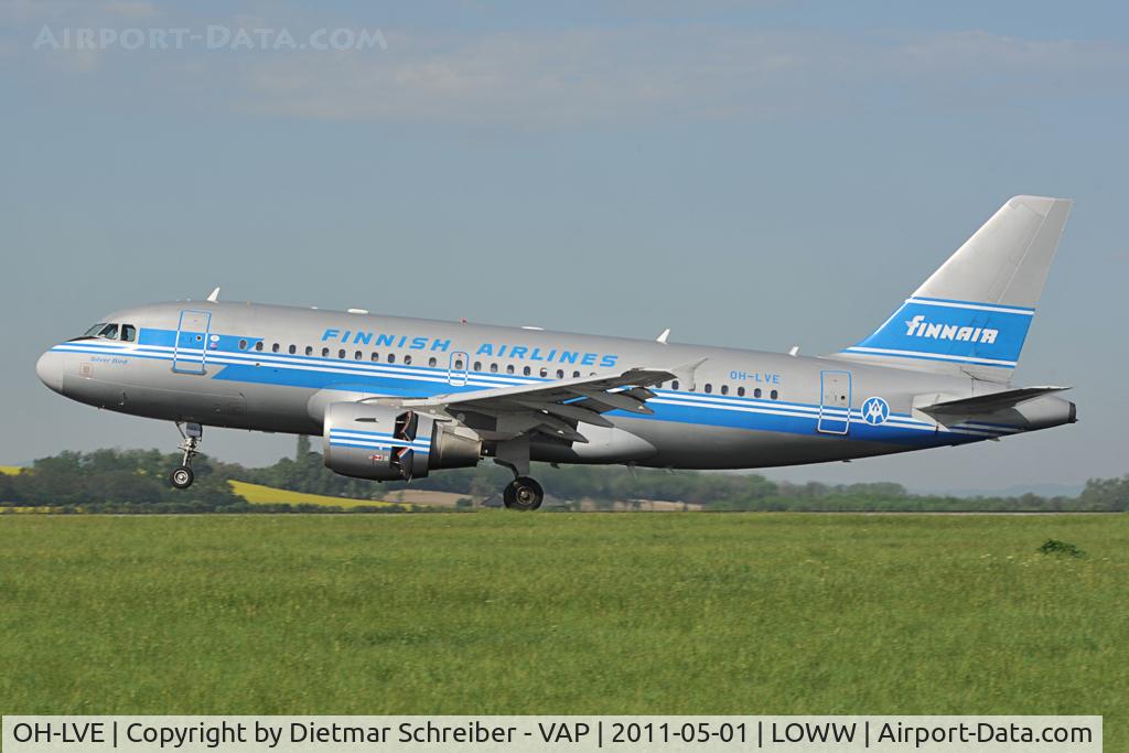 OH-LVE, 2002 Airbus A319-112 C/N 1791, Finnair Airbus 319