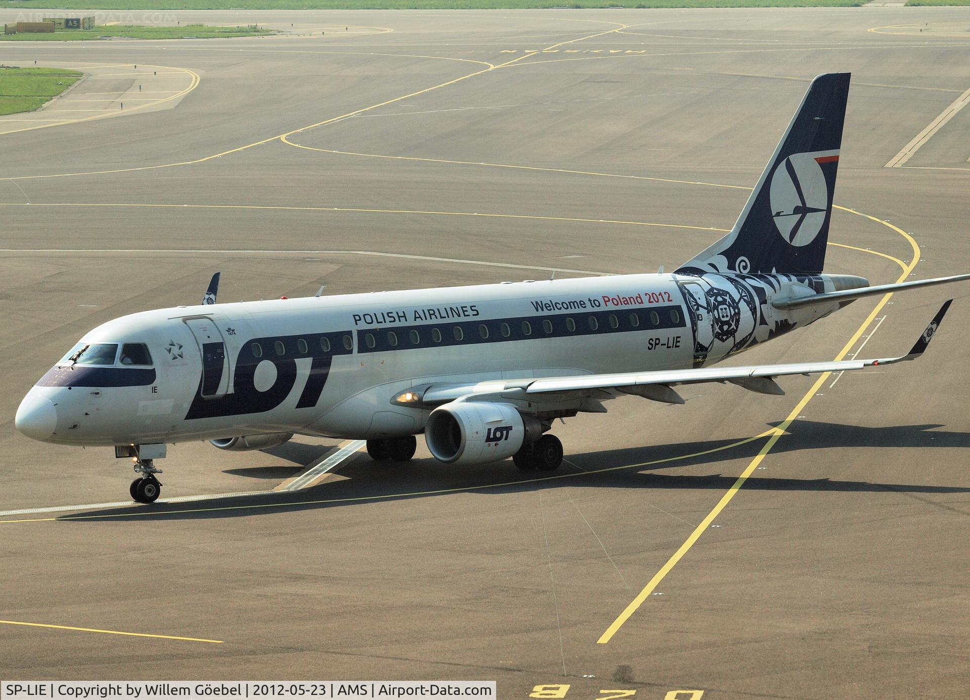 SP-LIE, 2006 Embraer 175LR (ERJ-170-200LR) C/N 17000153, Special sticker for the EK