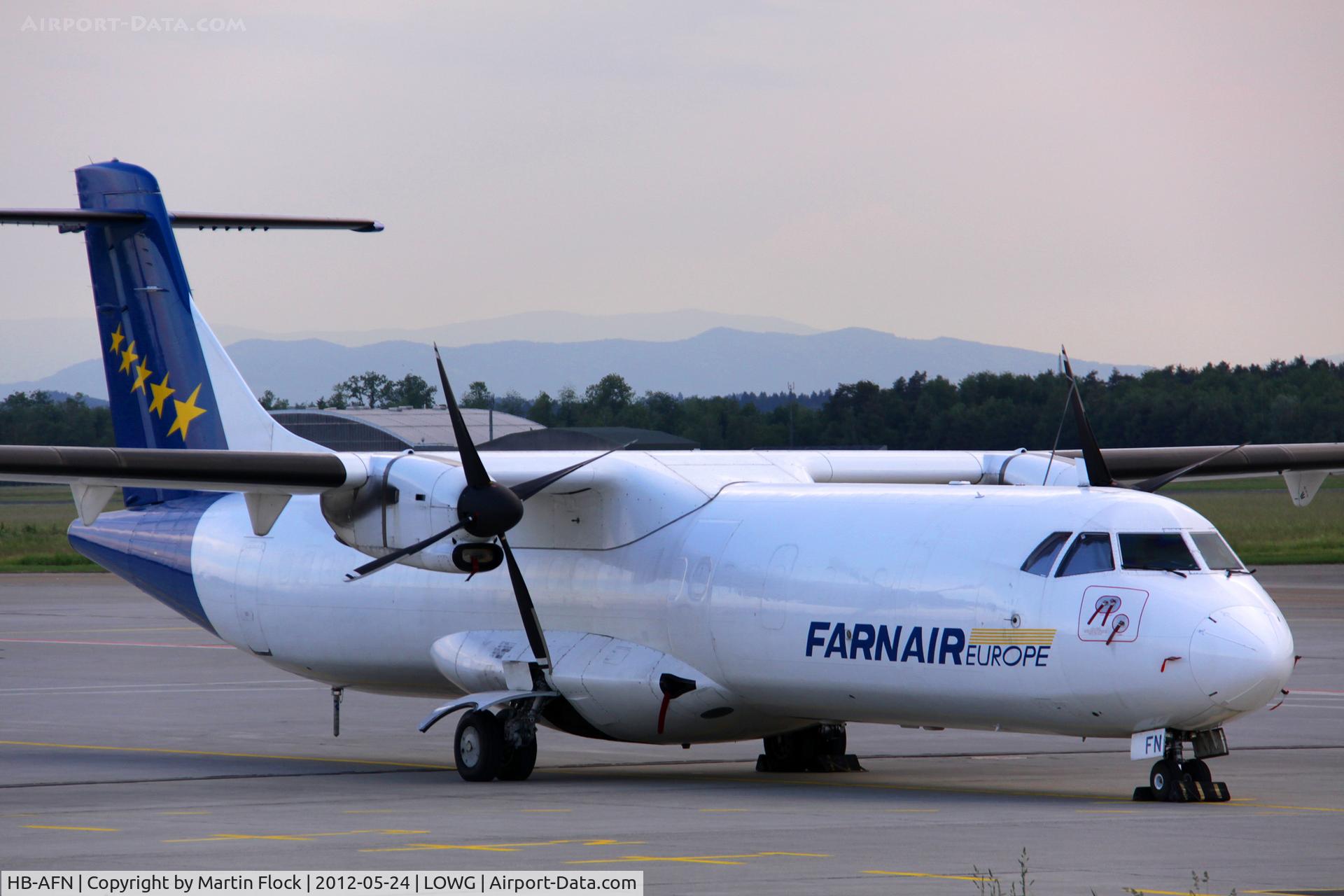 HB-AFN, 1994 ATR 72-201 C/N 389, .....