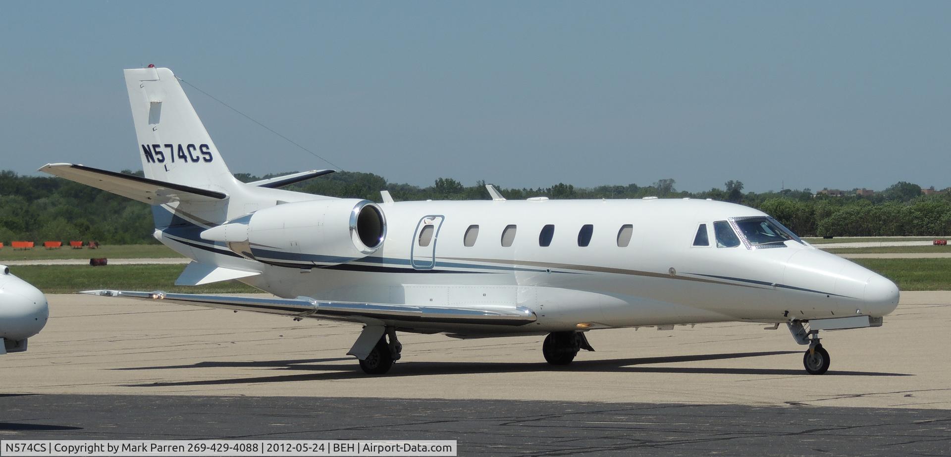 N574CS, Cessna 560XL C/N 560-5705, Benton Harbor PGA 2012