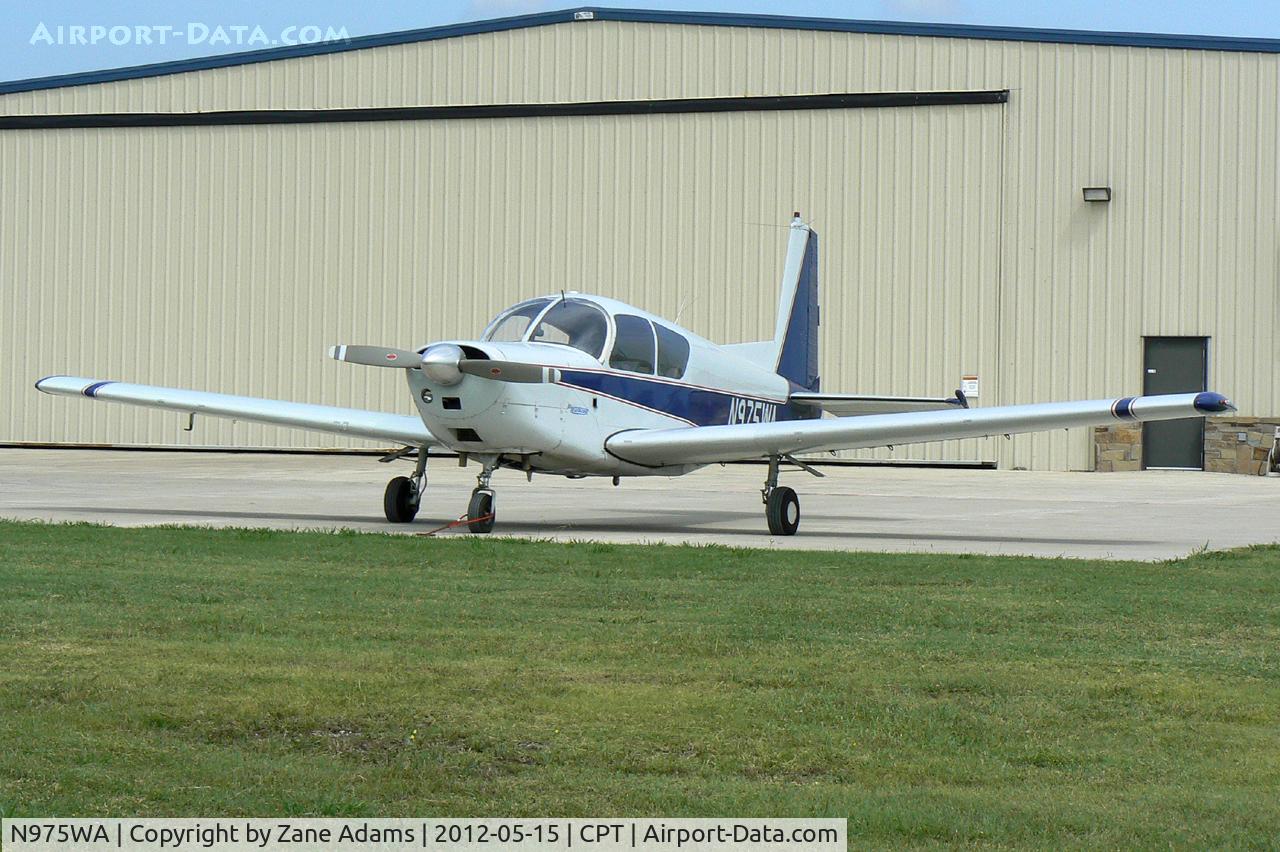 N975WA, 1968 SIAI-Marchetti S-205-22R C/N 4-125, At Cleburne Municipal Airport
