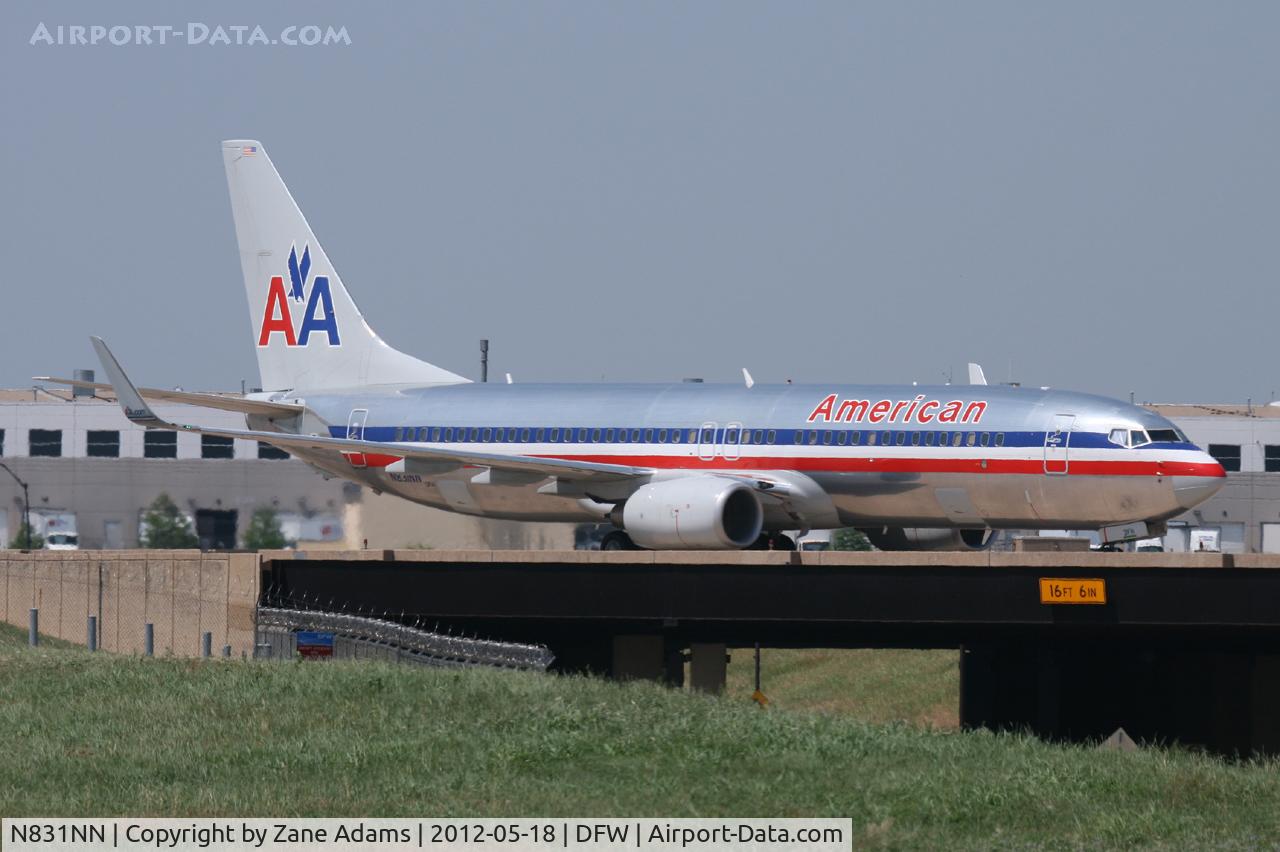 N831NN, 2010 Boeing 737-823 C/N 33211, At DFW Airport