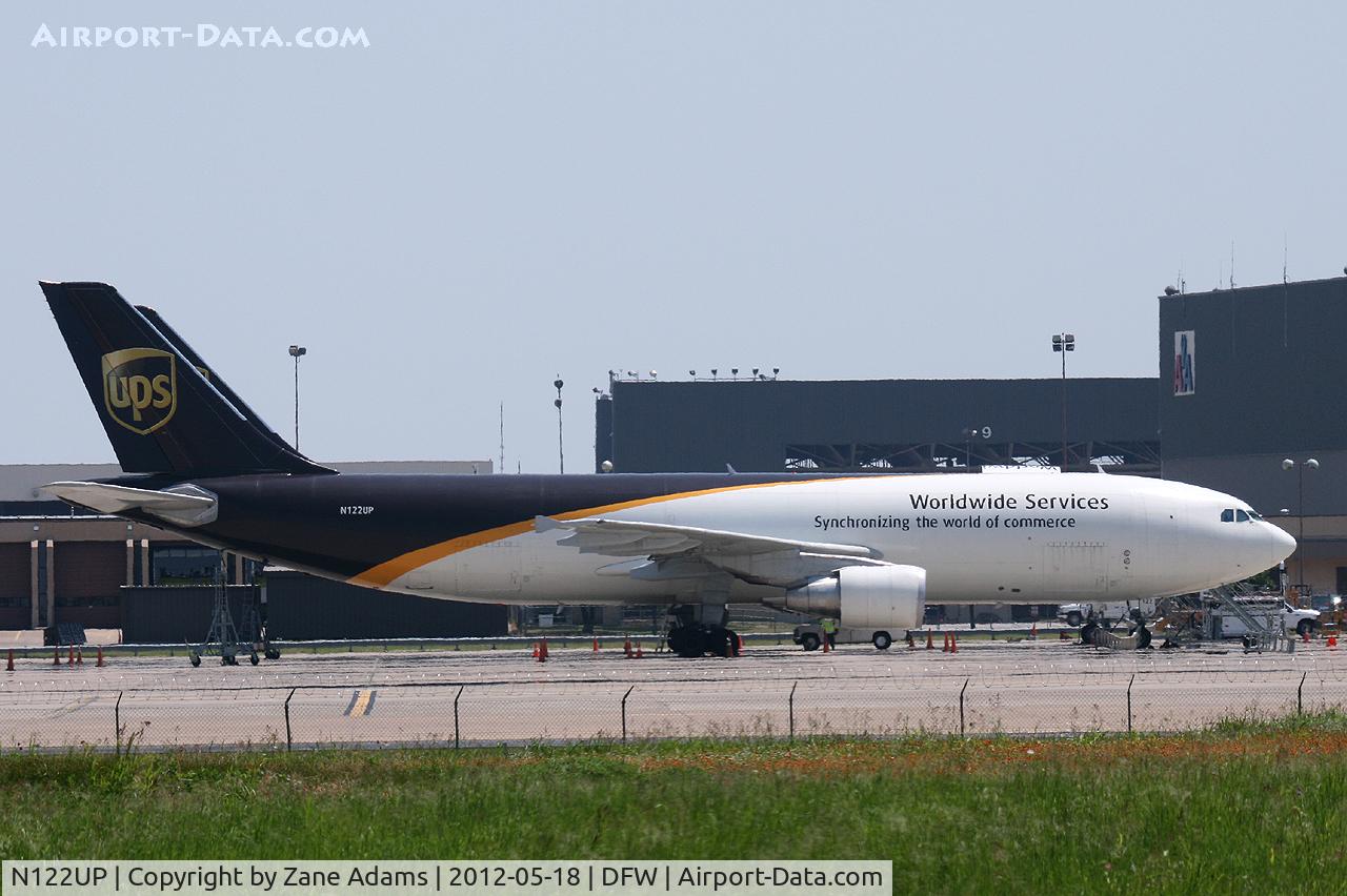 N122UP, 2000 Airbus A300F4-622R C/N 0807, At DFW Airport