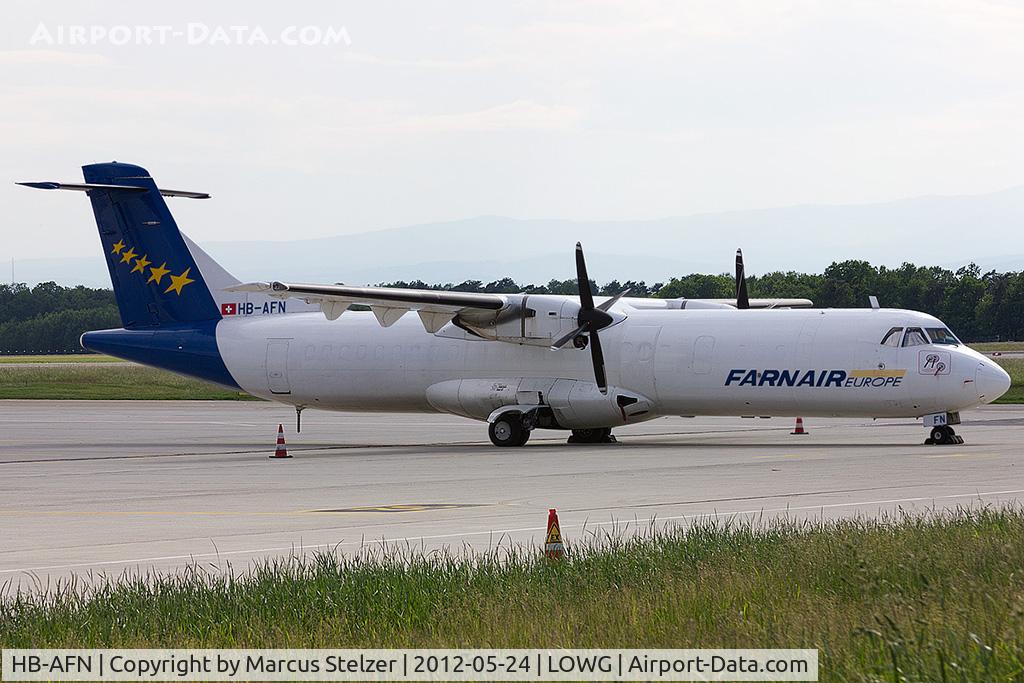 HB-AFN, 1994 ATR 72-201 C/N 389, Farnair Europe at GRZ