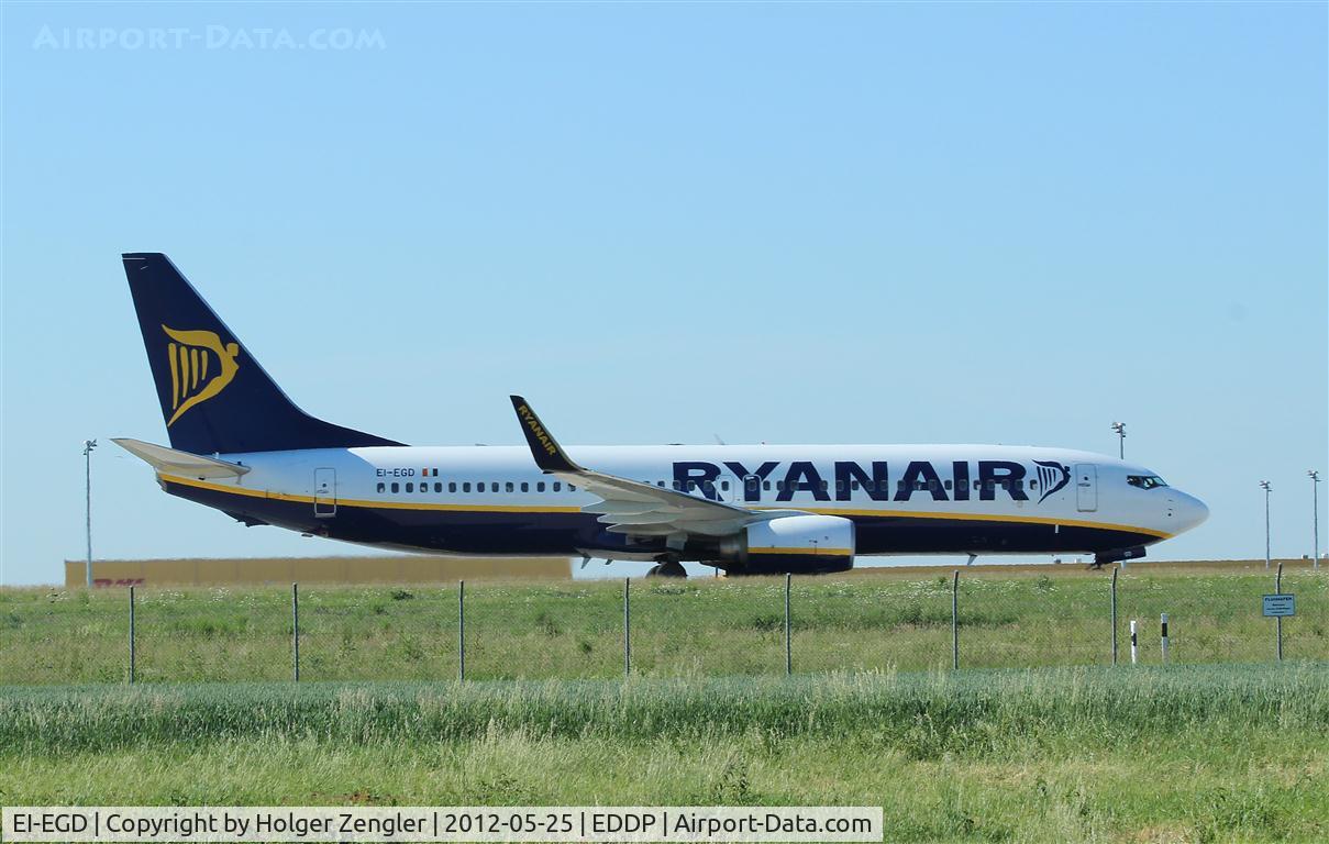 EI-EGD, 2010 Boeing 737-8AS C/N 34981, Arrival from Trapani/Italy on taxiway November....