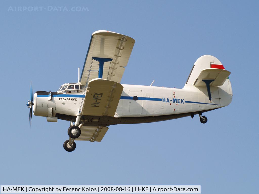 HA-MEK, 1980 Antonov An-2 C/N 1G190-20, Kecskemét