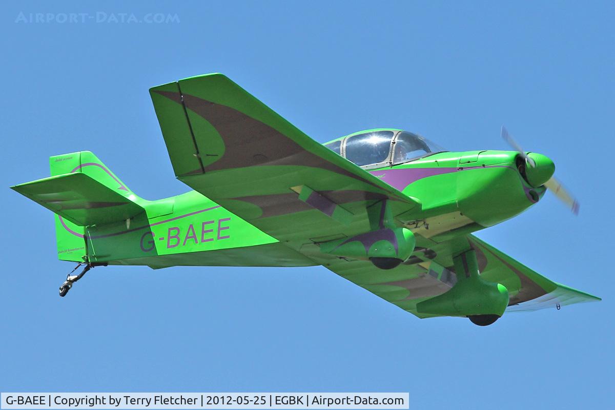 G-BAEE, 1964 CEA Jodel DR.1050-M1 Sicile Record C/N 579, A visitor to Sywell , on Day 1 of 2012 AeroExpo
