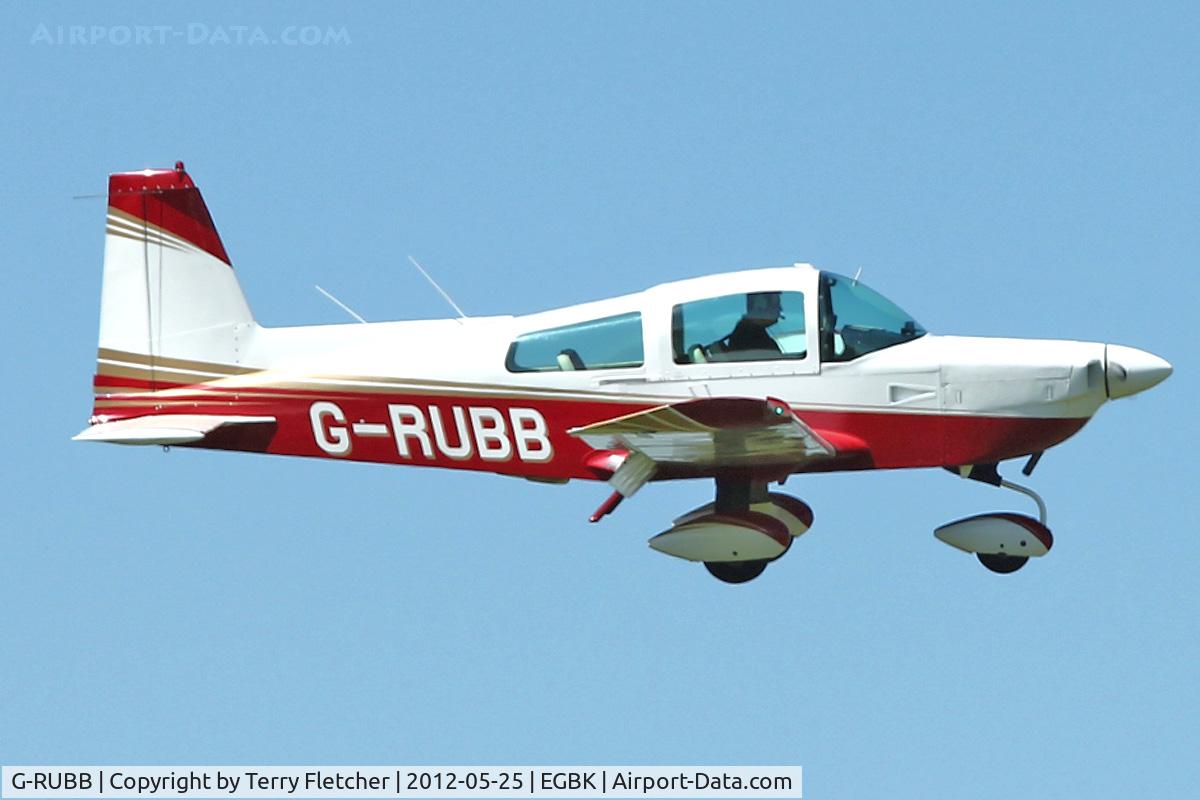 G-RUBB, 1978 Grumman American AA-5B Tiger C/N AA5B-0928, A visitor to Sywell , on Day 1 of 2012 AeroExpo