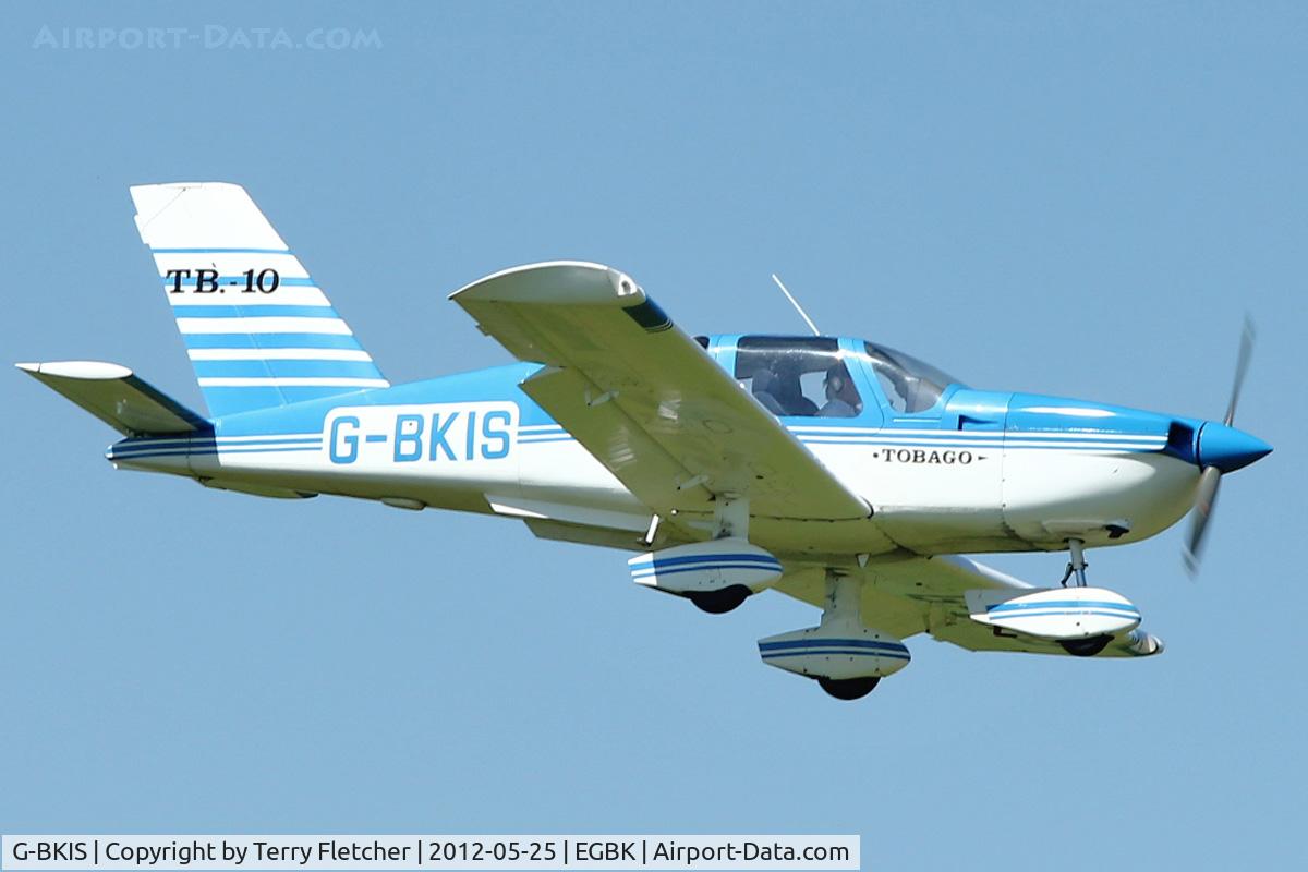 G-BKIS, 1982 Socata TB-10 Tobago C/N 329, A visitor to Sywell , on Day 1 of 2012 AeroExpo