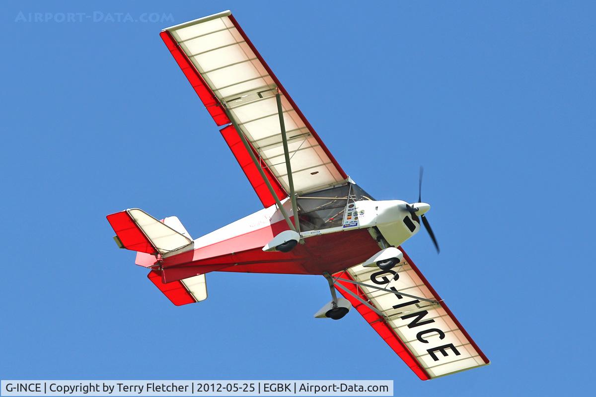 G-INCE, 2003 Best Off Skyranger 912(2) C/N BMAA/HB/270, A visitor to Sywell , on Day 1 of 2012 AeroExpo