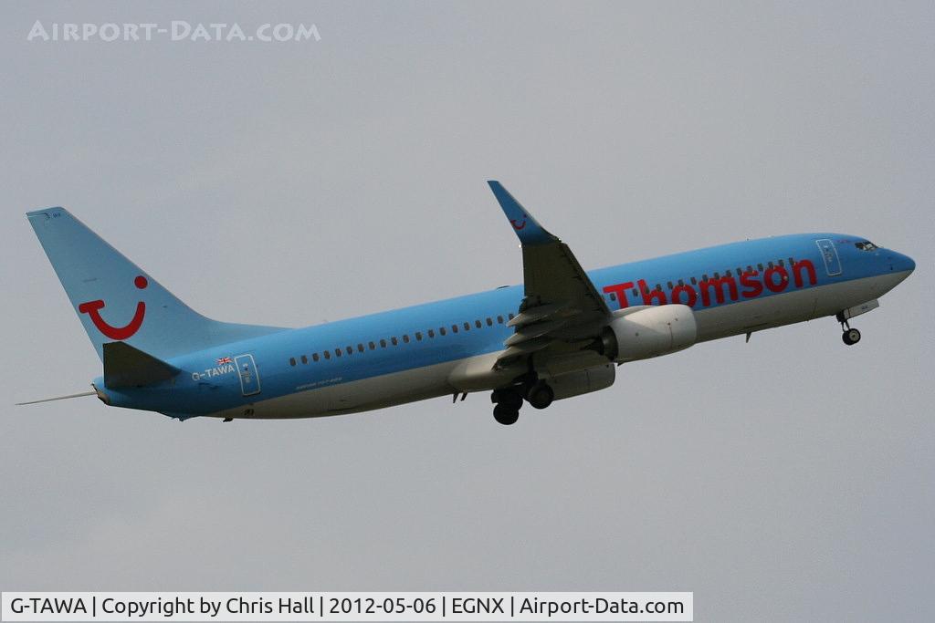 G-TAWA, 2012 Boeing 737-8K5 C/N 37264, Thomson