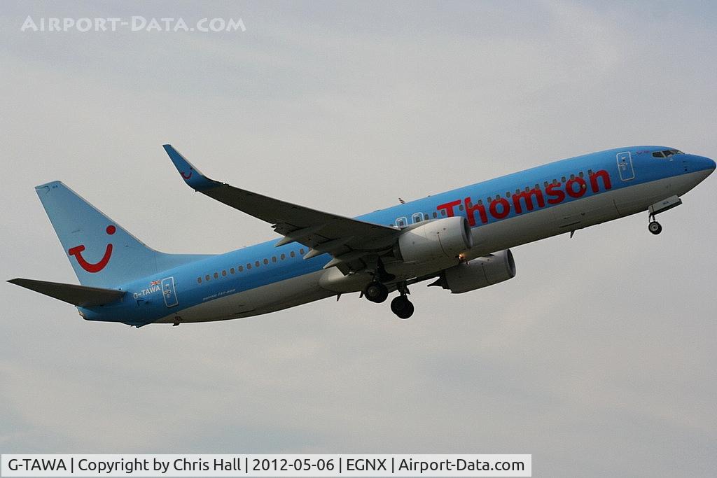 G-TAWA, 2012 Boeing 737-8K5 C/N 37264, Thomson