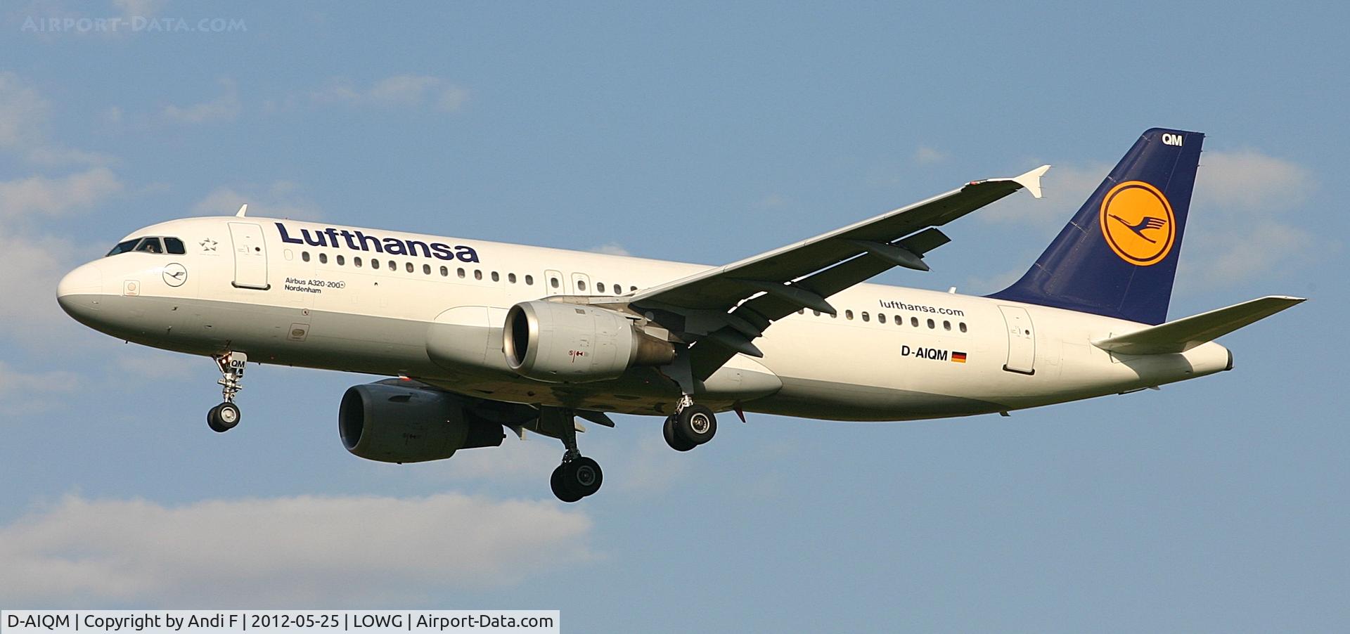 D-AIQM, 1991 Airbus A320-211 C/N 0268, Lufthansa A320