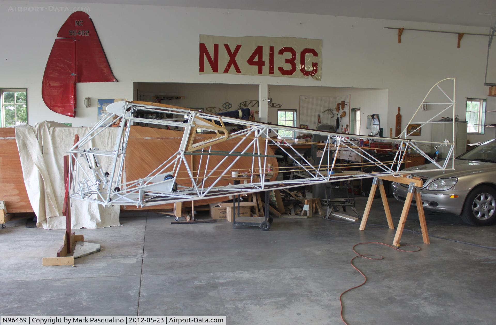 N96469, 1946 Taylorcraft BC12-D C/N 8769, Taylorcraft BC12-D