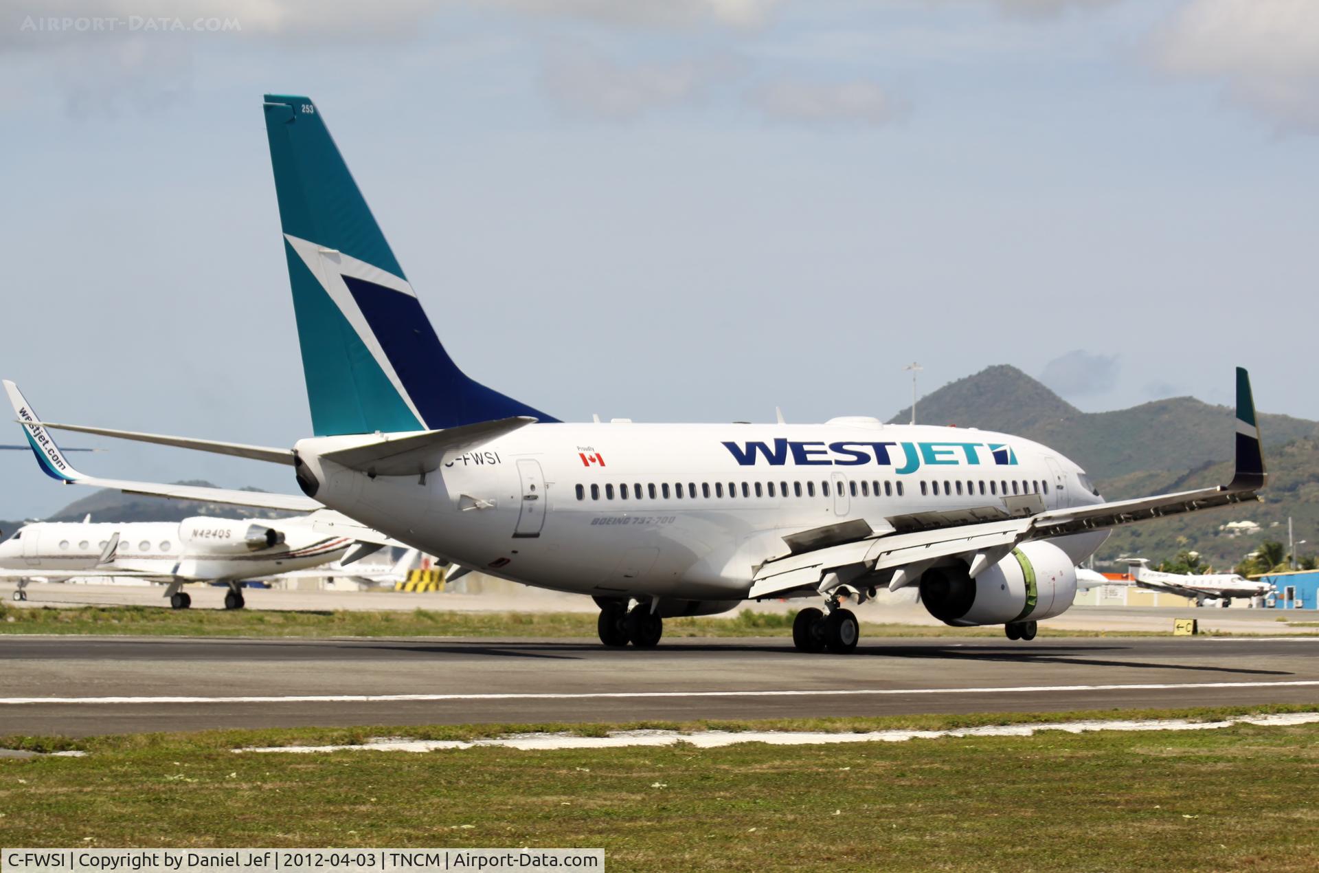 C-FWSI, 2009 Boeing 737-7CT C/N 36691, C-FWSI