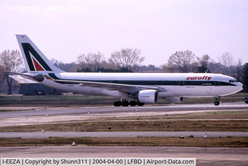 I-EEZA, 2000 Airbus A330-223 C/N 358, Made an engine ground test after overhaul @ the Sogerma...