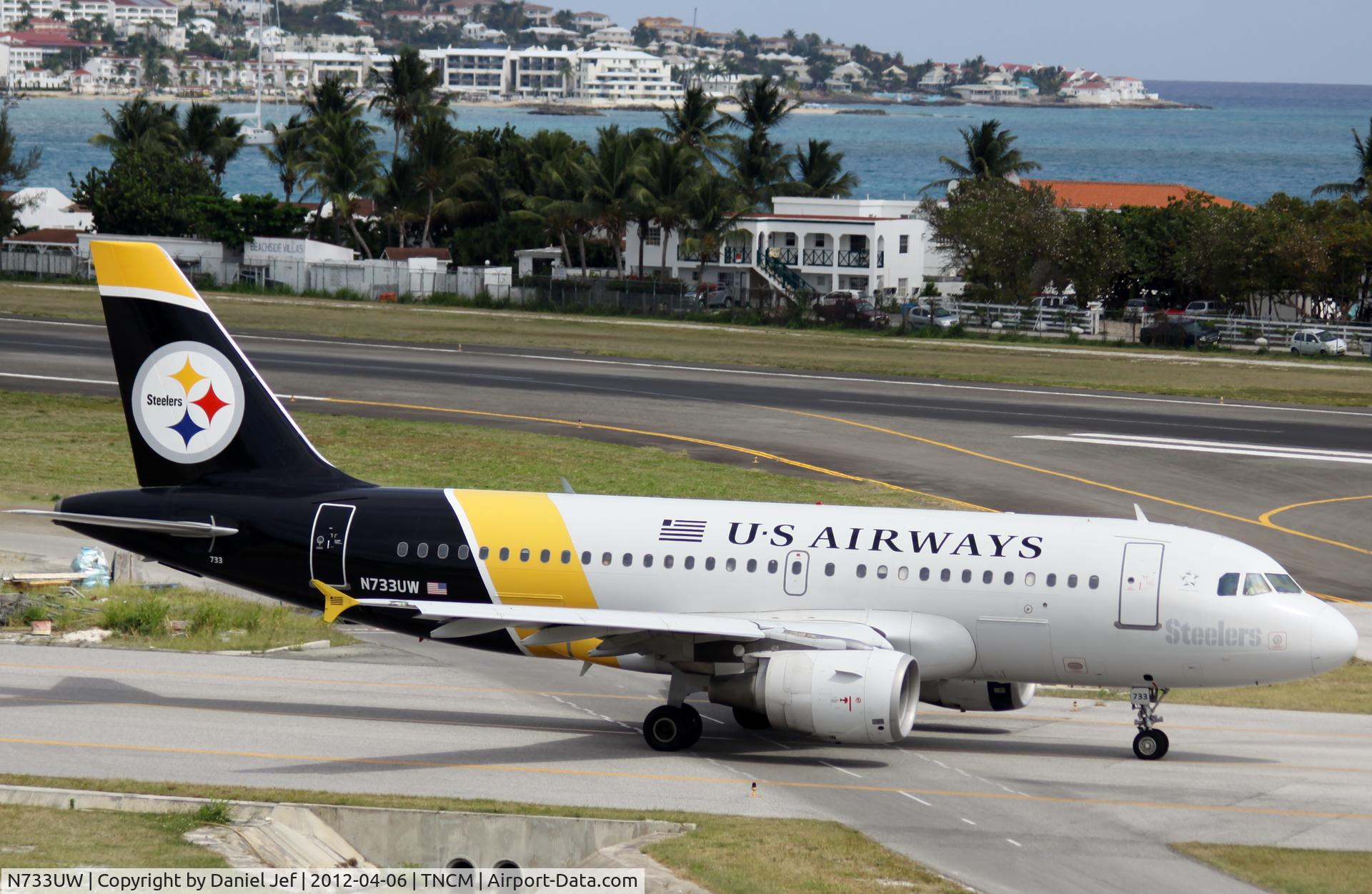 N733UW, 2000 Airbus A319-112 C/N 1205, N733UW