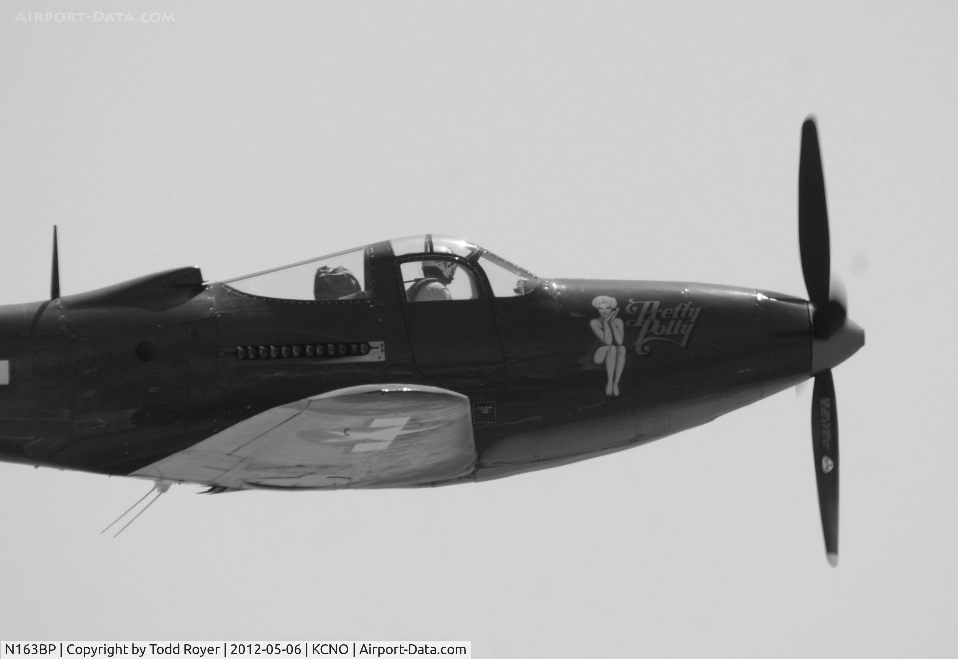 N163BP, 1945 Bell P-63C Kingcobra C/N 091263RP, P-63 at the 2012 Chino Airshow