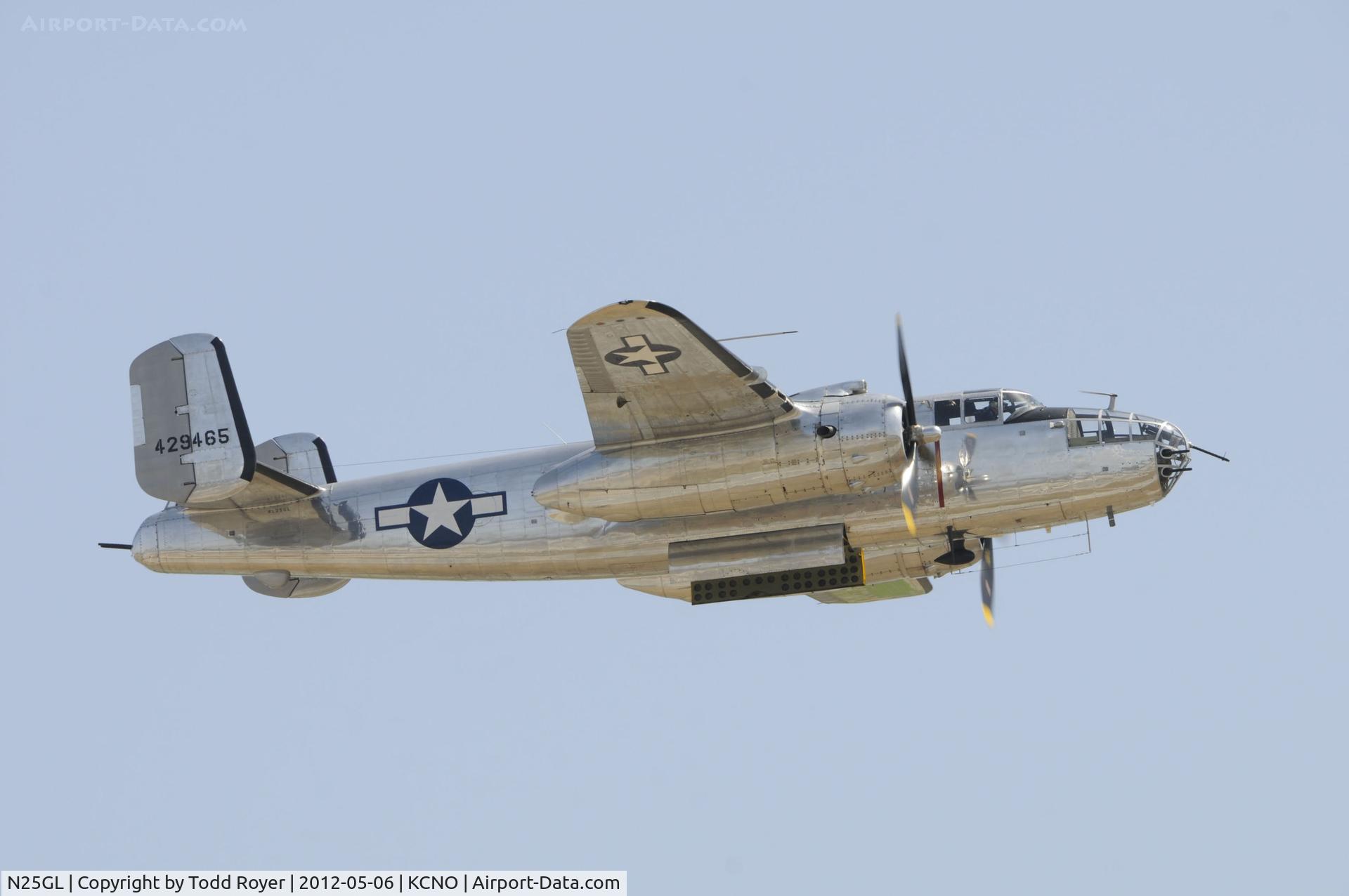 N25GL, 1944 North American TB-25N Mitchell C/N 44-29465 (108-32740), 2012 Chino Airshow