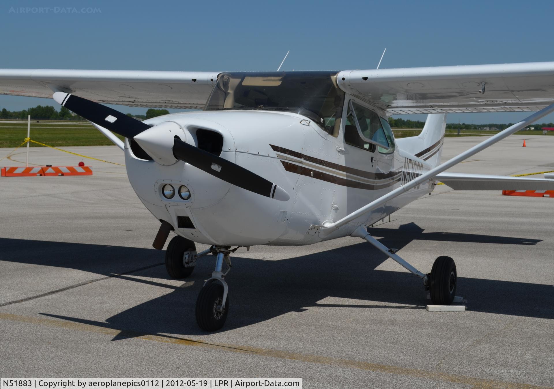 N51883, 1980 Cessna 172P C/N 17274371, N51883 seen at KLPR.