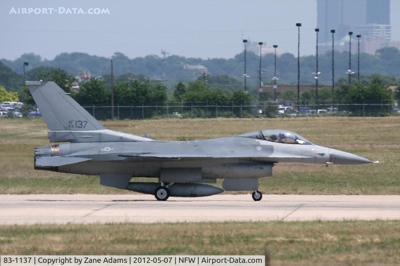 83-1137, 1983 General Dynamics F-16C Fighting Falcon C/N 5C-20, At NAS Fort Worth