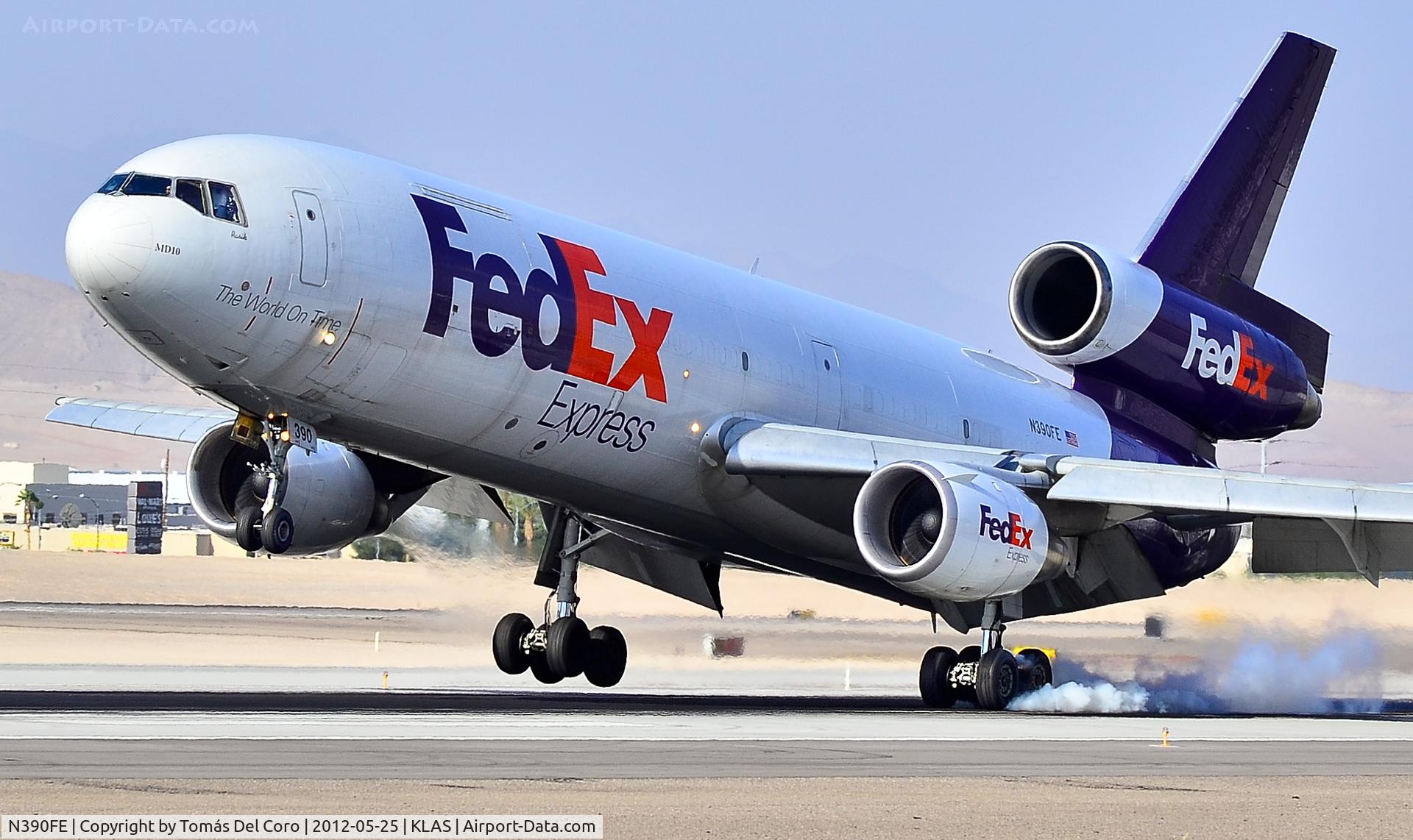 N390FE, 1974 McDonnell Douglas MD-10-10F C/N 46624, N390FE FedEx Express Boeing MD-10-10F (cn 46624/155) 
