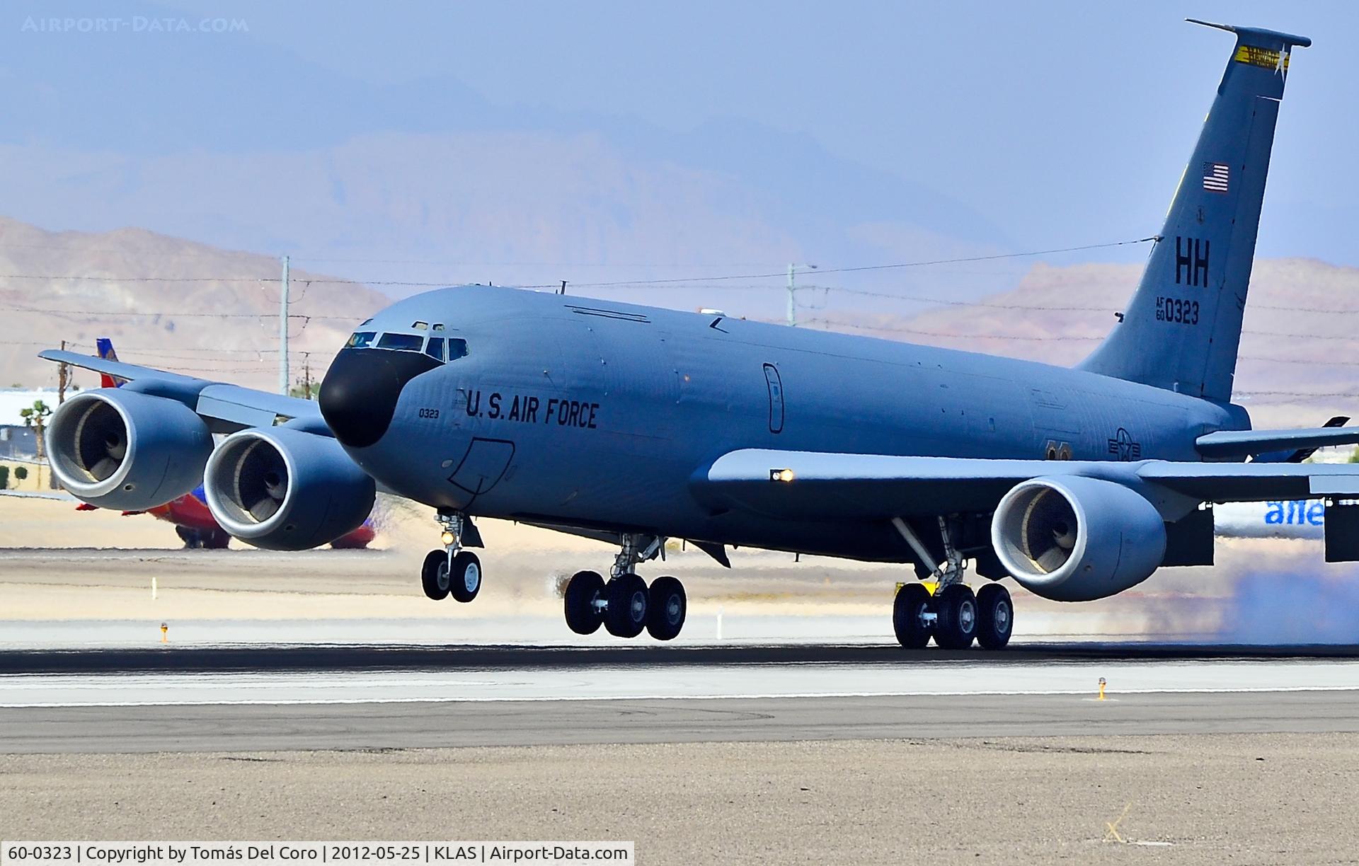 60-0323, 1960 Boeing KC-135R Stratotanker C/N 18098, KC-135R Stratotanker HH 60-0323 Hawaii Air National Guard 203rd Aerial Refueling Squadron 154 Wing C/N 18098 