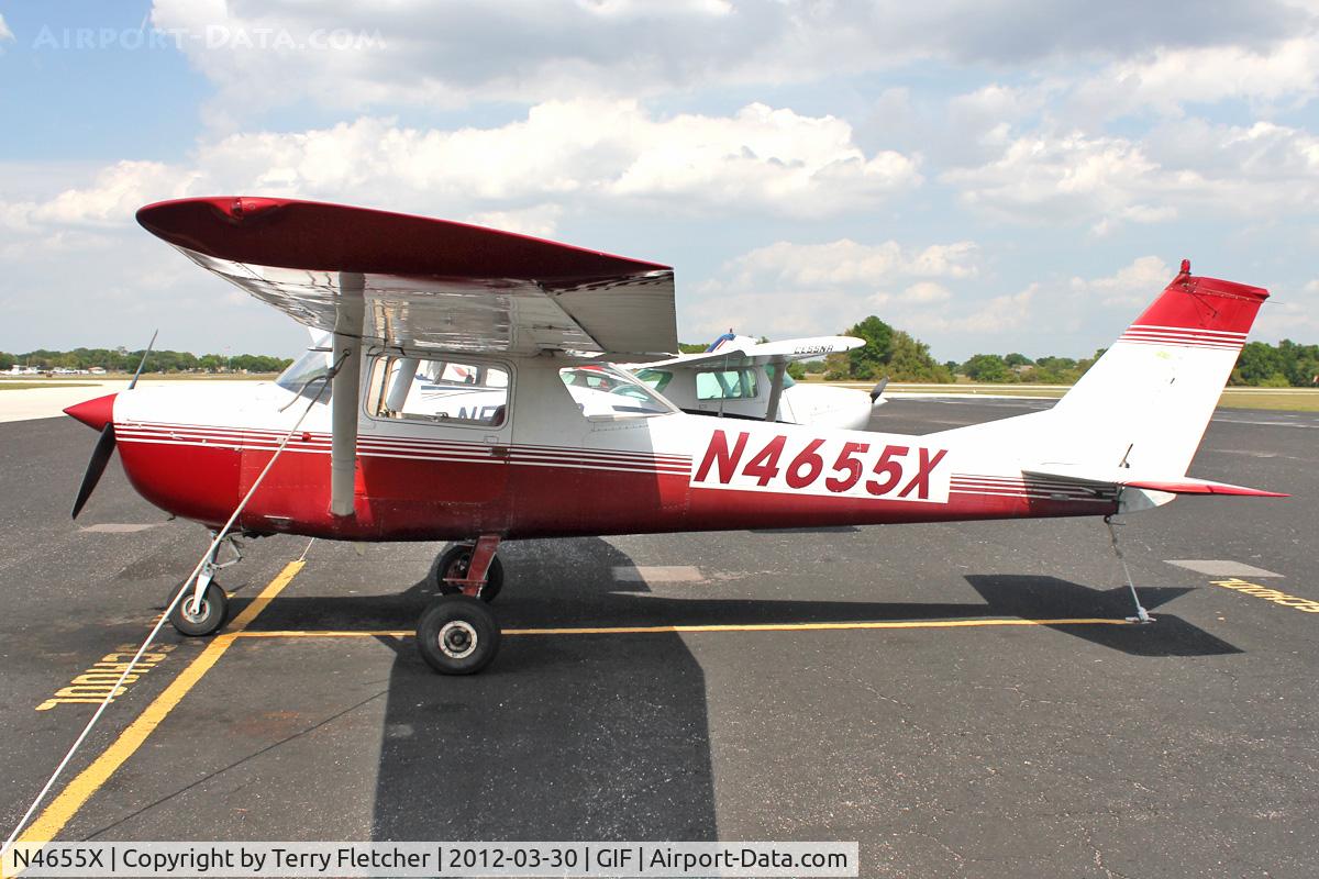 N4655X, 1966 Cessna 150G C/N 15064705, At Winter Haven , FL