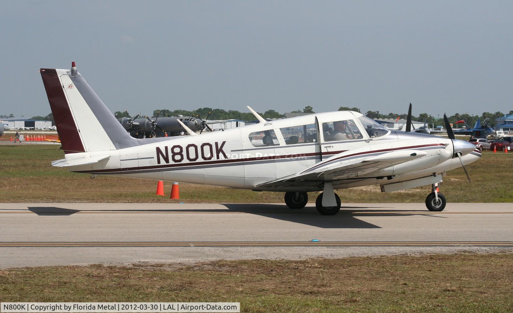 N800K, 1966 Piper PA-30 Twin Comanche Twin Comanche C/N 30-1115, Piper PA-30