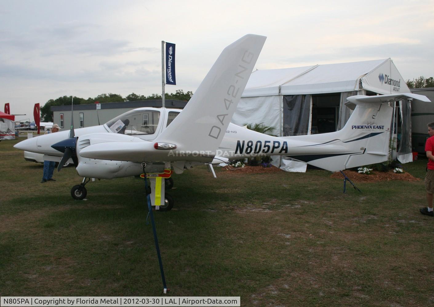 N805PA, 2008 Diamond DA-42 Twin Star C/N 42.321, Diamond DA-42