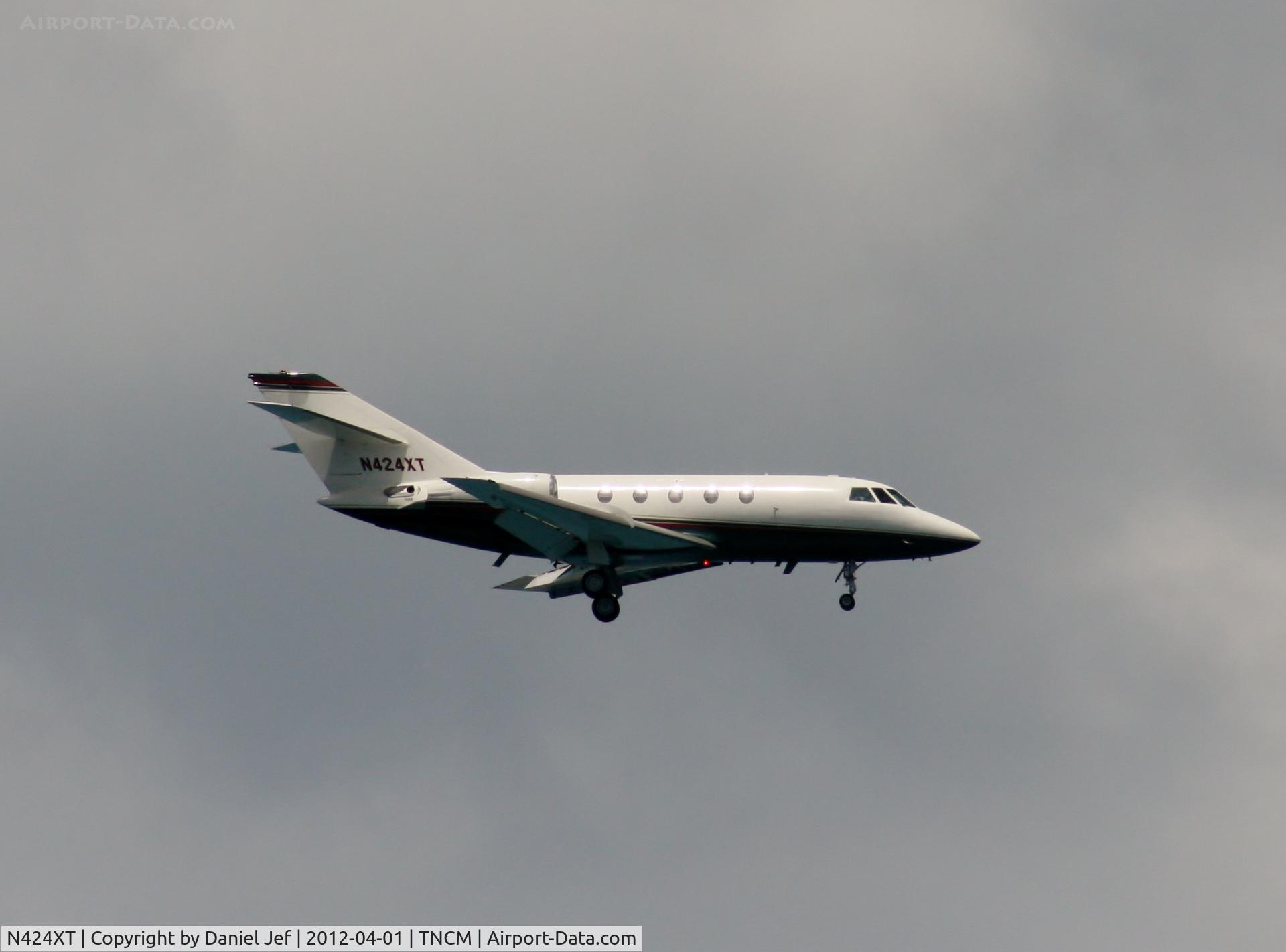 N424XT, 1974 Dassault Falcon (Mystere) 20F-5 C/N 316, N424XT