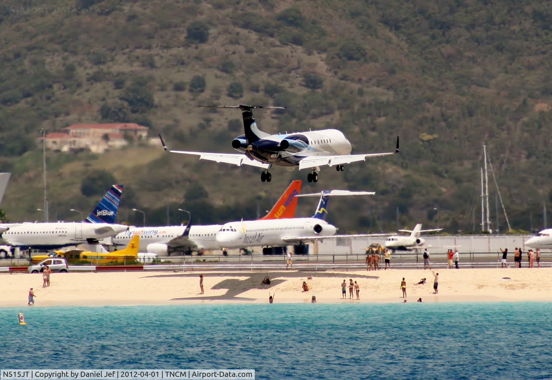 N515JT, 2006 Embraer EMB-135BJ Legacy C/N 14500950, N515JT