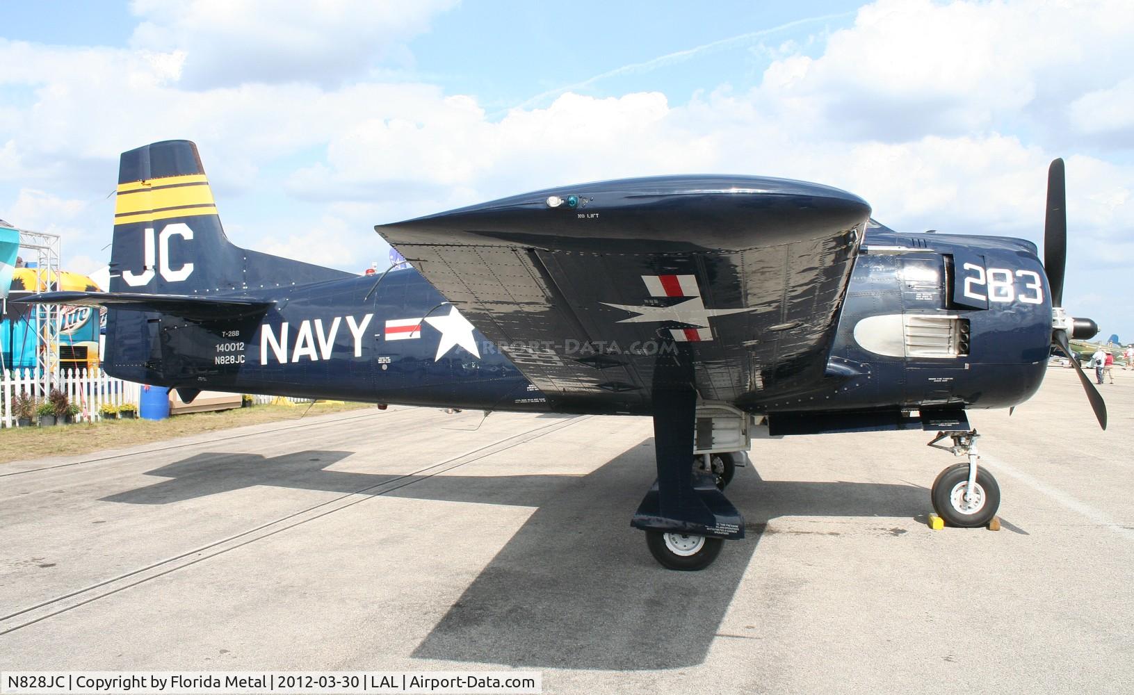 N828JC, 1955 North American T-28B Trojan C/N 219-11, T-28B