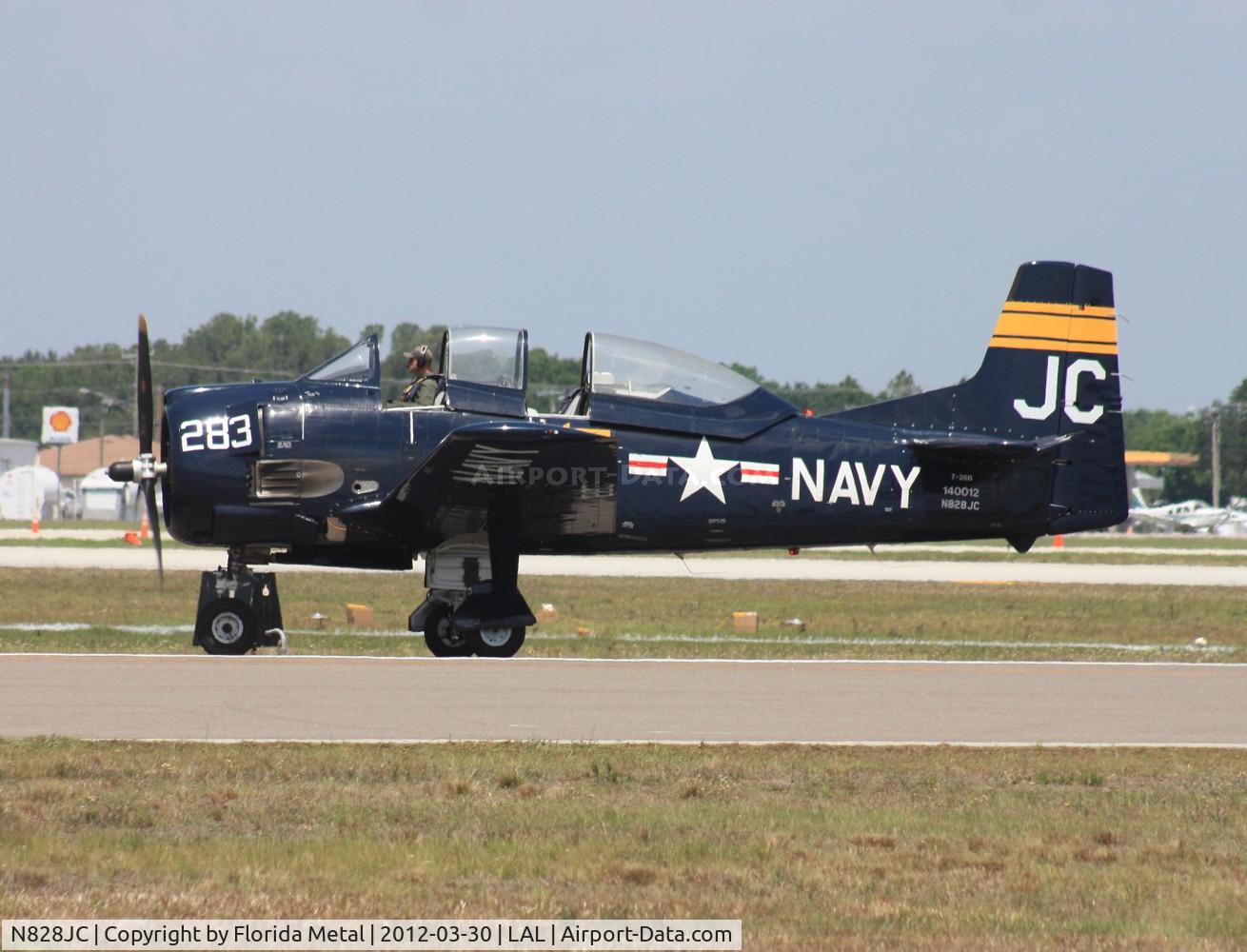 N828JC, 1955 North American T-28B Trojan C/N 219-11, T-28B