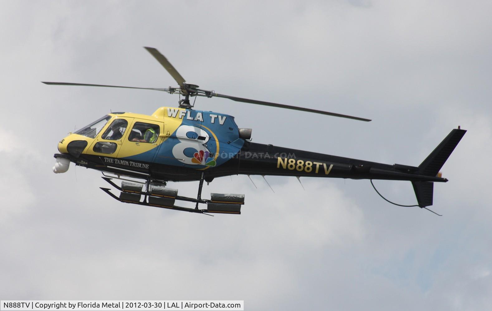 N888TV, 1978 Aerospatiale AS-350B Ecureuil C/N 2007, Channel 8 NBC Tampa