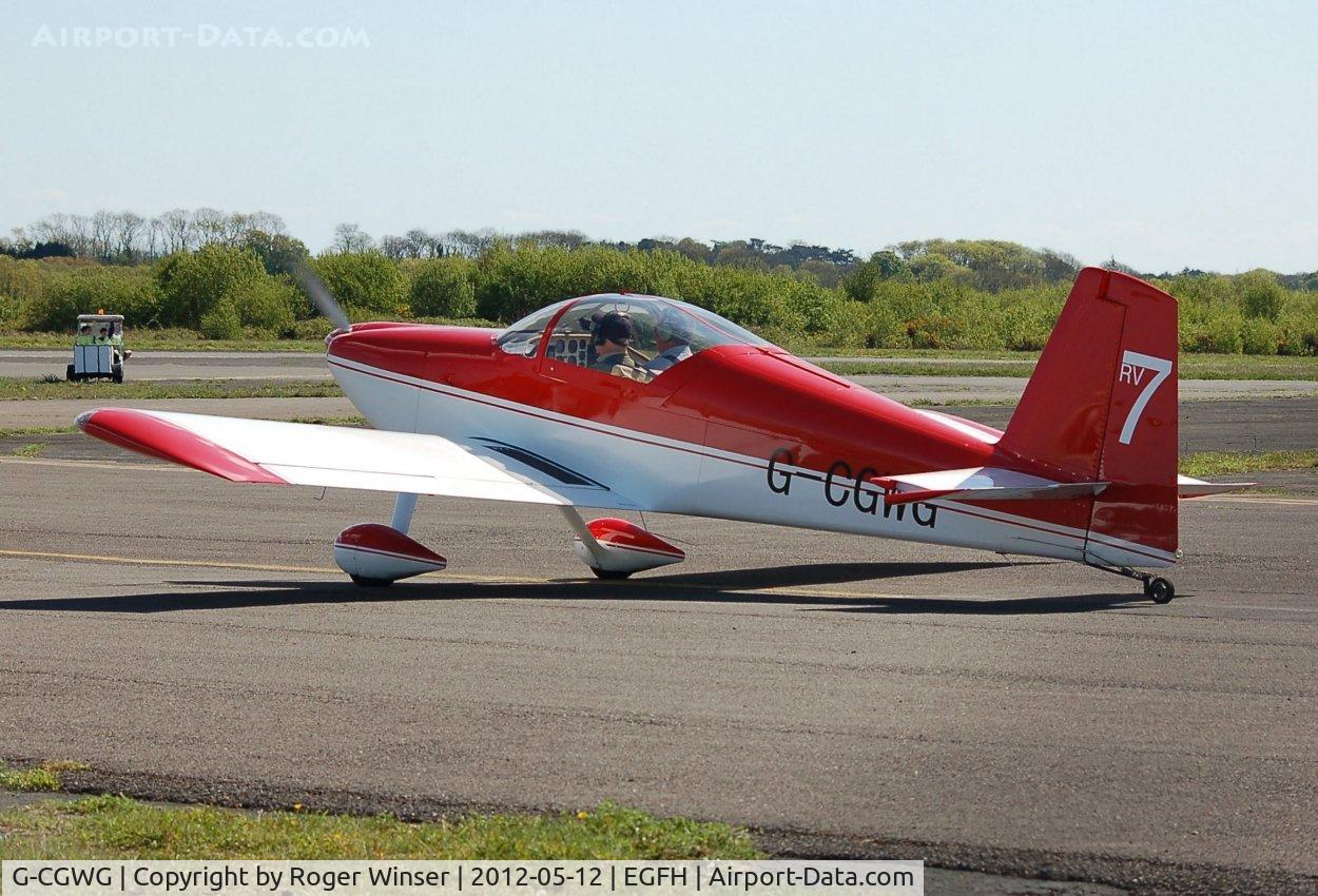 G-CGWG, 2011 Vans RV-7 C/N PFA 323-14486, Resident Vans.