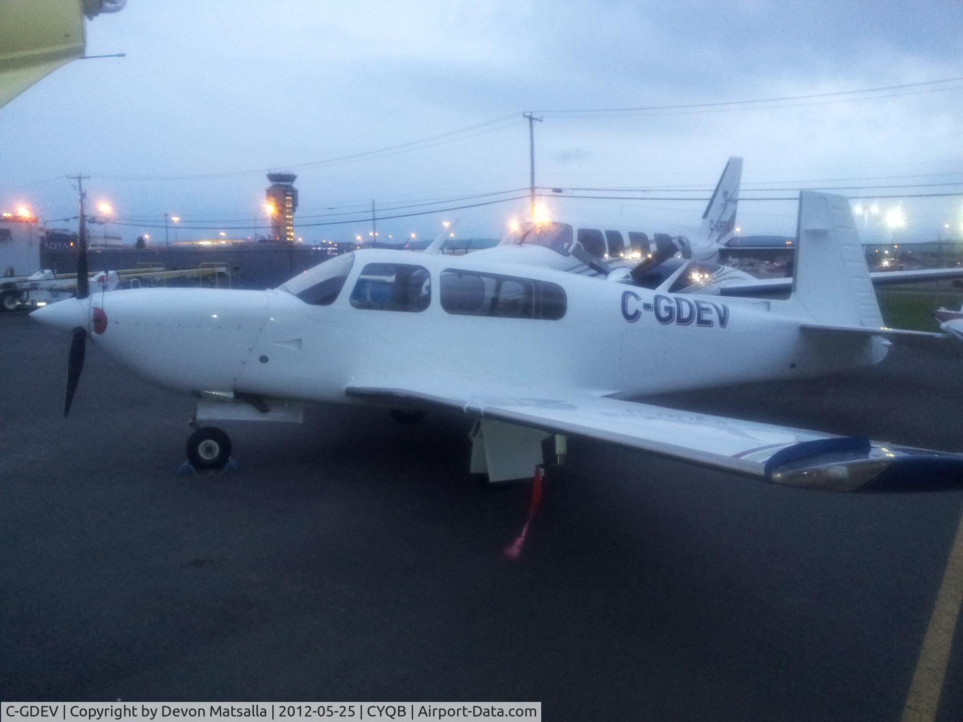 C-GDEV, 1990 Mooney M20M Bravo C/N 27-0067, 1990 Mooney M20M TLS Bravo