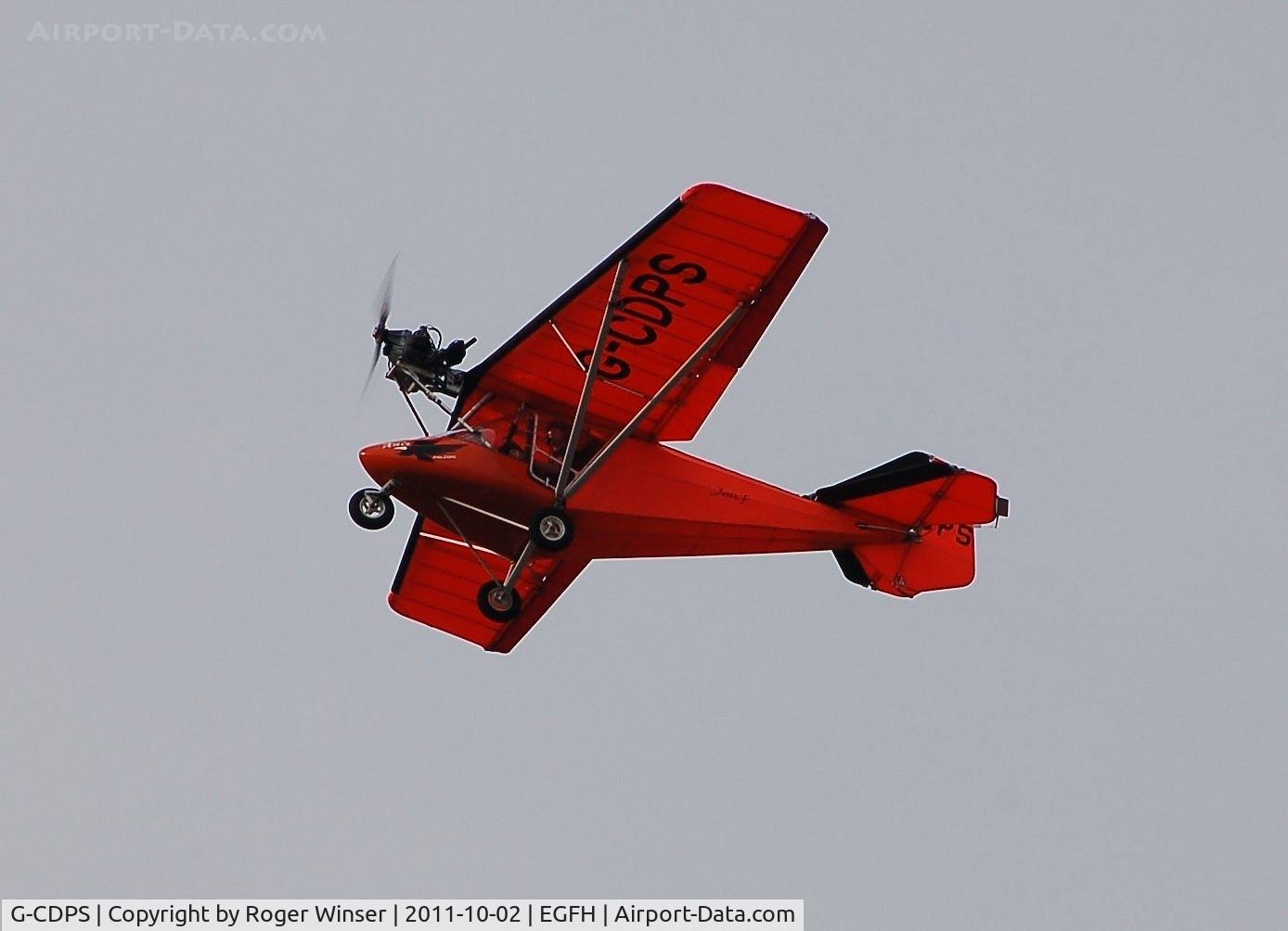 G-CDPS, 2005 X'Air Falcon 133(1) C/N BMAA/HB/332, Resident microlight.