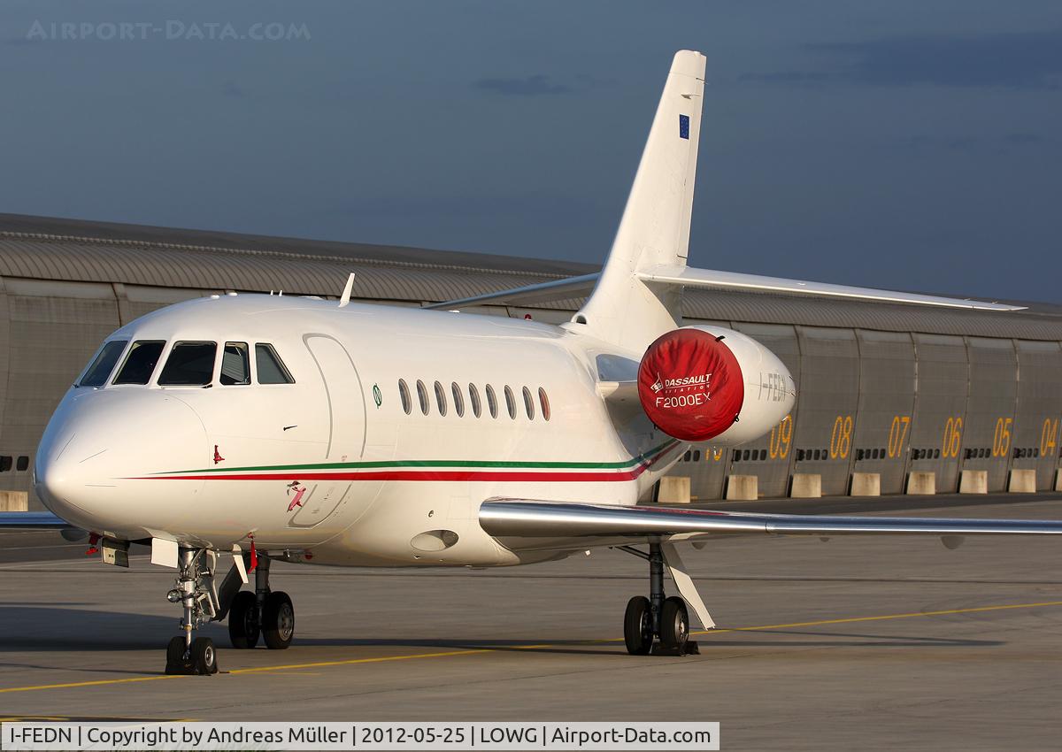 I-FEDN, 2009 Dassault Falcon 2000LX C/N 204, Business flight