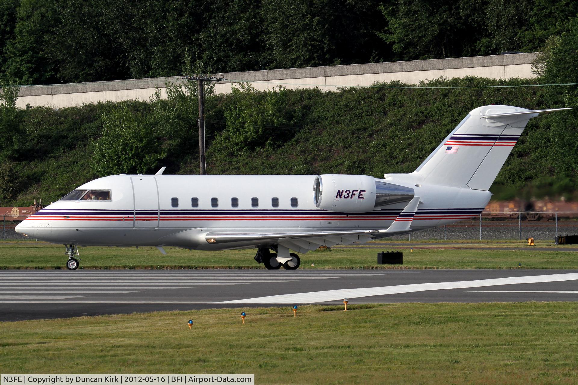 N3FE, 1989 Canadair Challenger 604 (CL-600-2B16) C/N 5054, FedEx corporate Challenger
