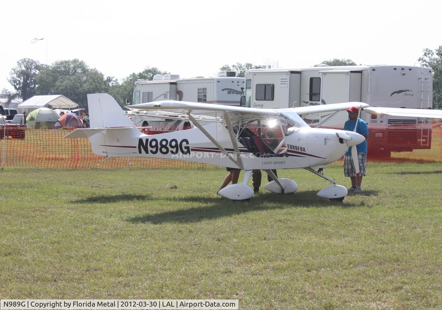 N989G, 2007 Aeropro Eurofox LSA C/N 224 07, Eurofox LSA