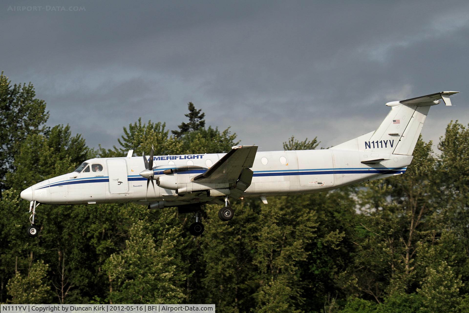 N111YV, 1990 Beech 1900C C/N UC-111, Ameriflight has several Be 1900's operating from BFI