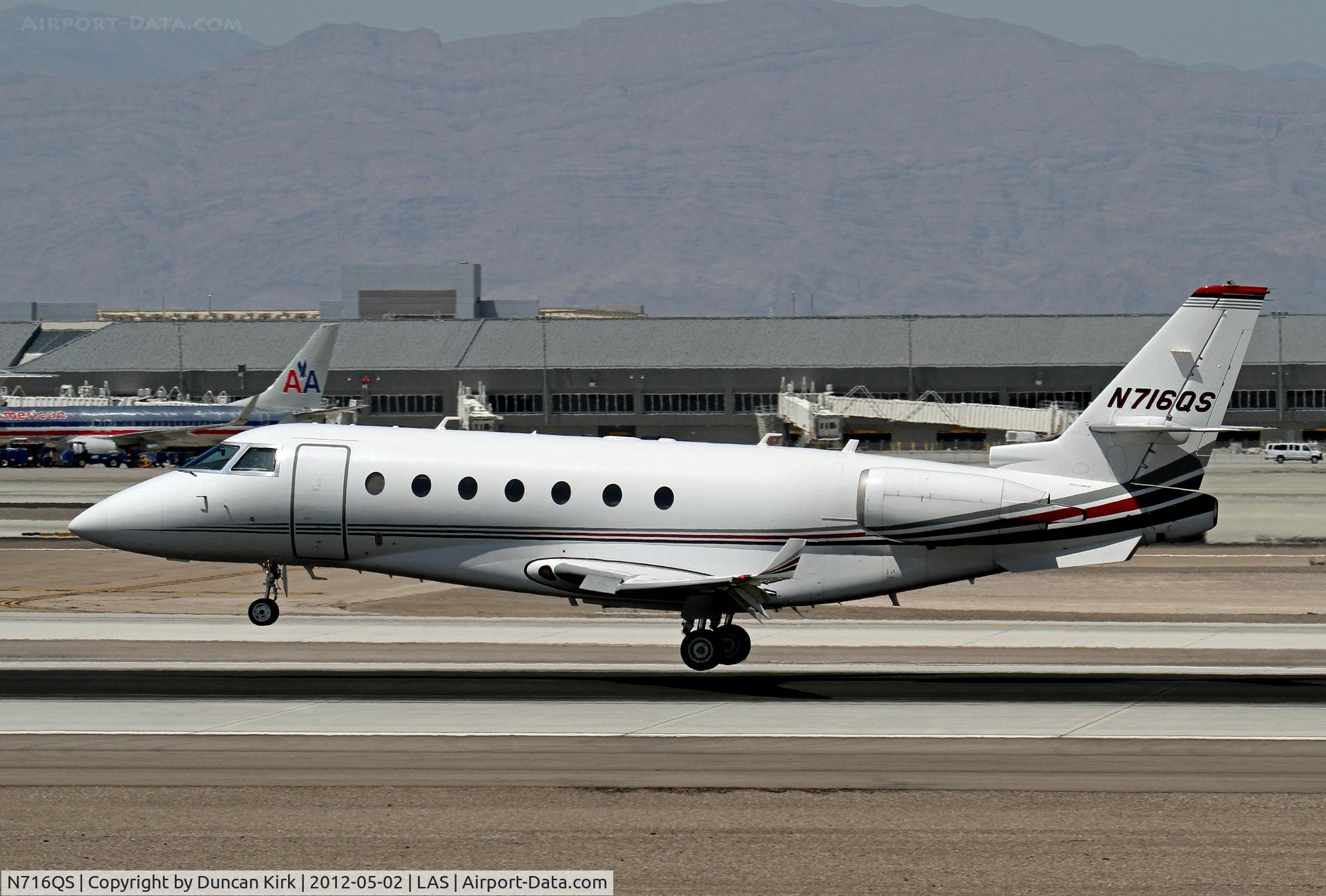N716QS, 2006 Israel Aircraft Industries Gulfstream 200 C/N 148, NetJet Las Vegas visitor