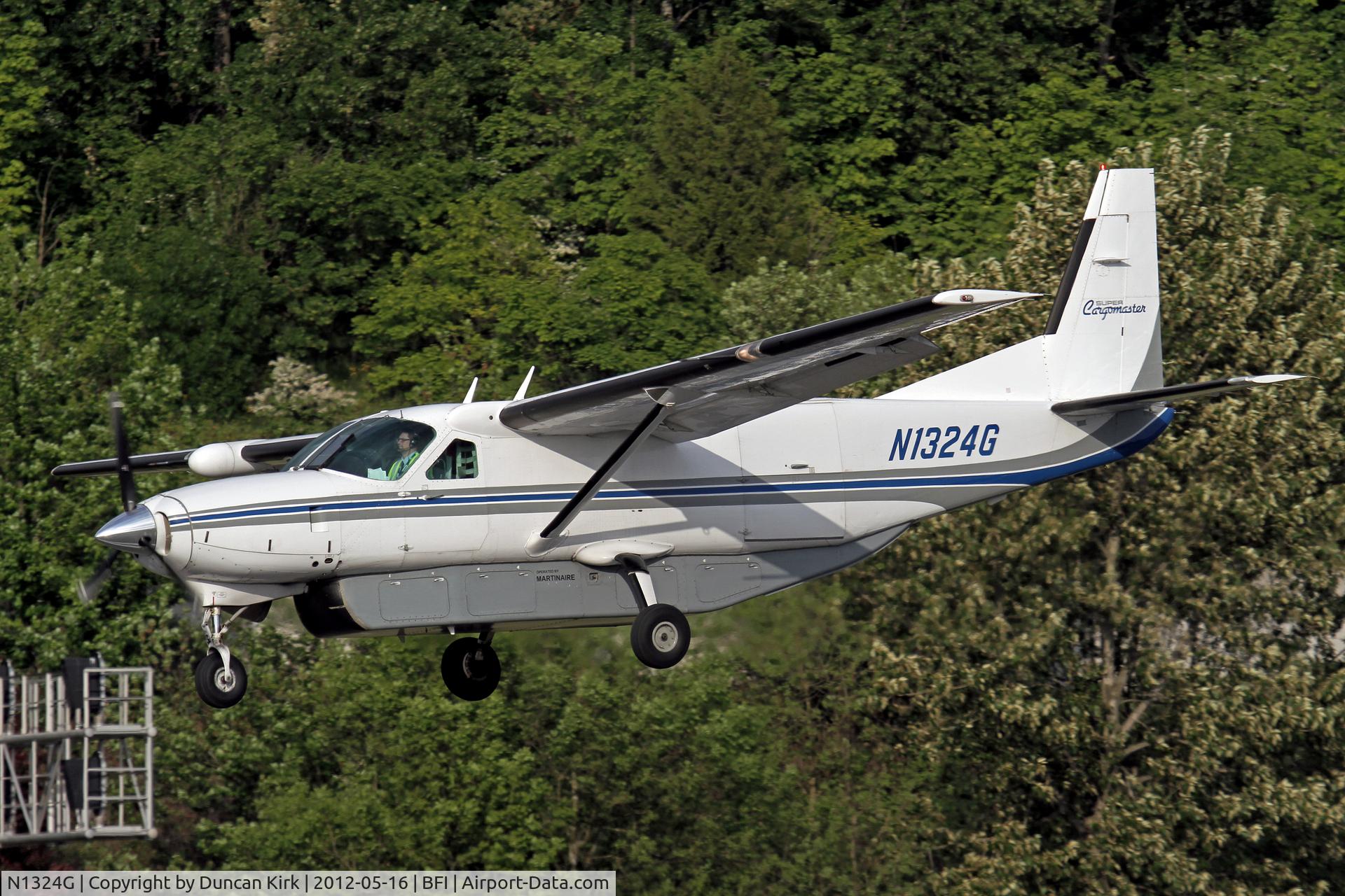 N1324G, 1999 Cessna 208B C/N 208B0777, Current BFI resident freight hauler