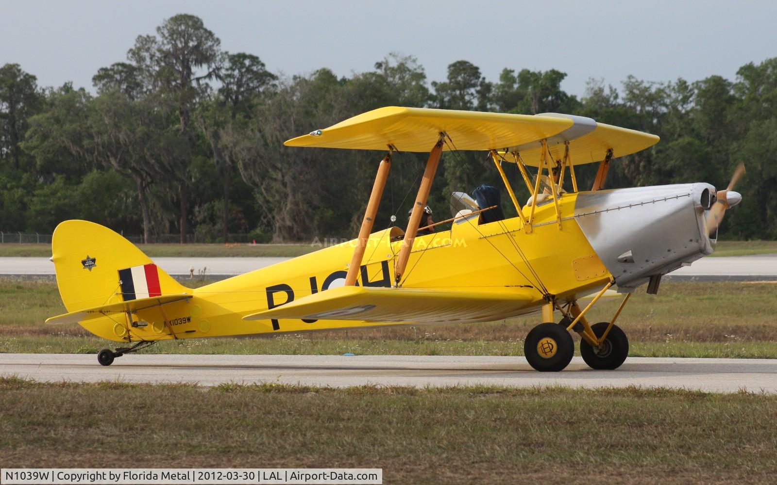 N1039W, 2006 Fisher R-80 Tiger Moth C/N TM28, Replica Tiger Moth